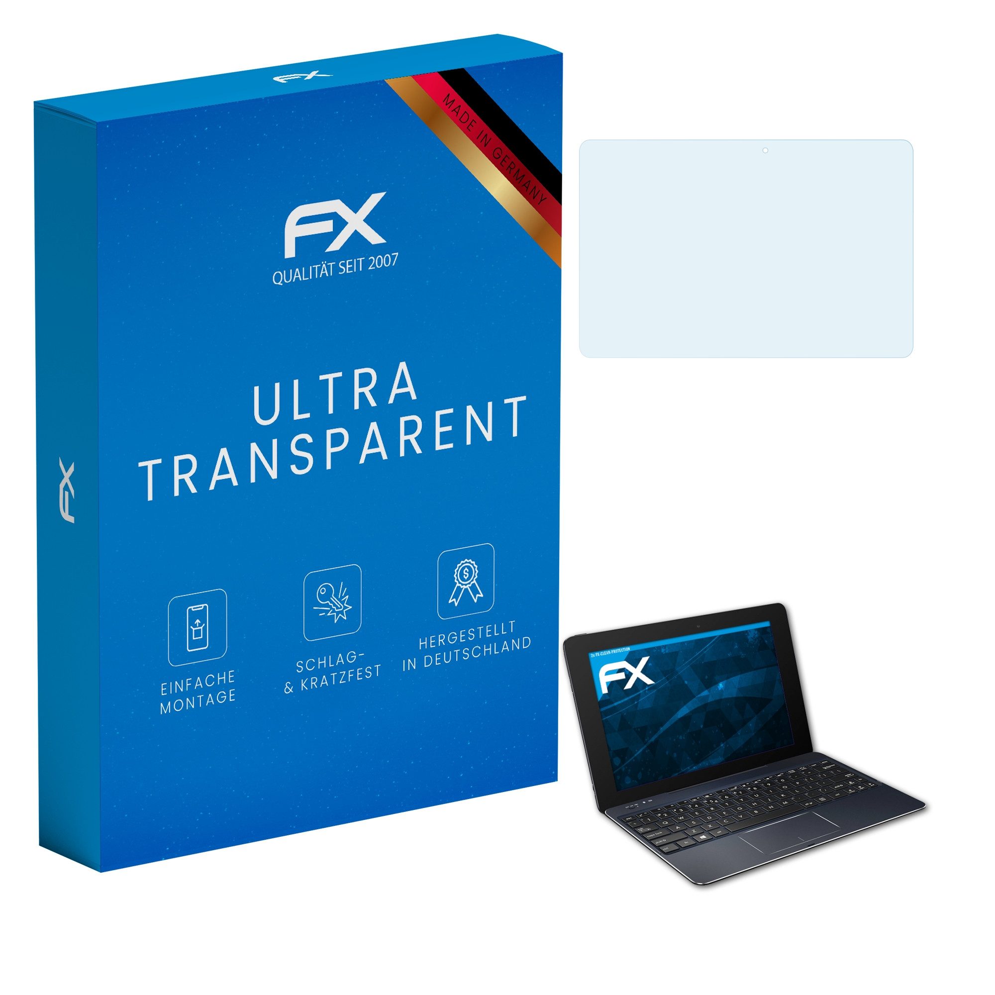 Schutzfolie Displayschutz für Asus Transformer Book T100 Chi