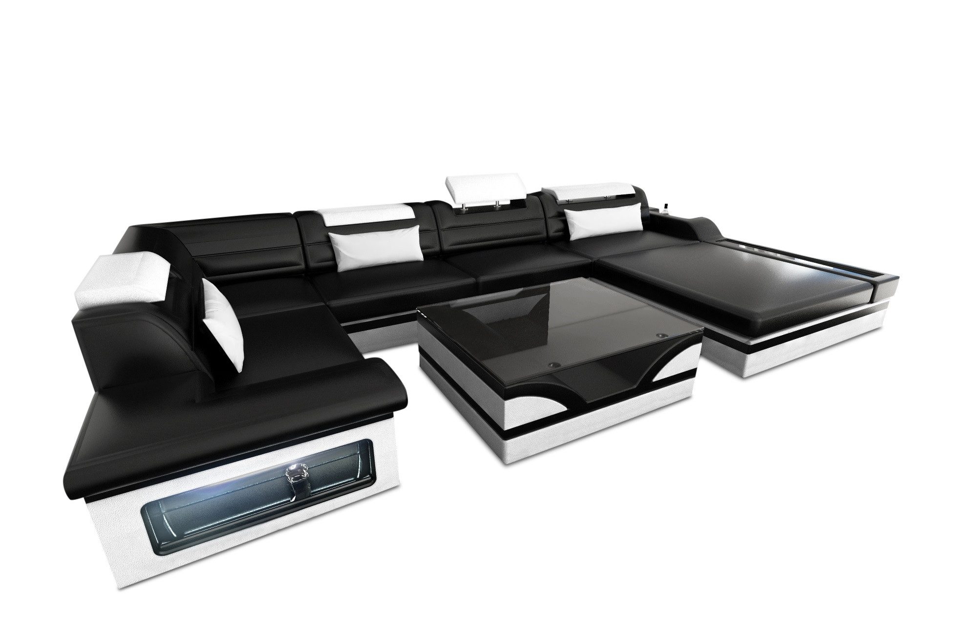 Sofa Dreams Wohnlandschaft Sofa Leder Mezzo günstig online kaufen