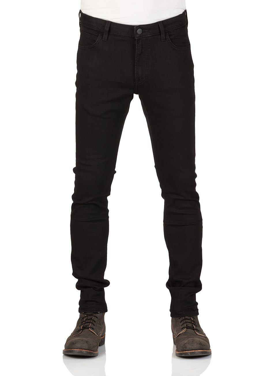 Lee® Skinny-fit-Jeans Malone Jeanshose mit Stretch Black Rinse (YG47)