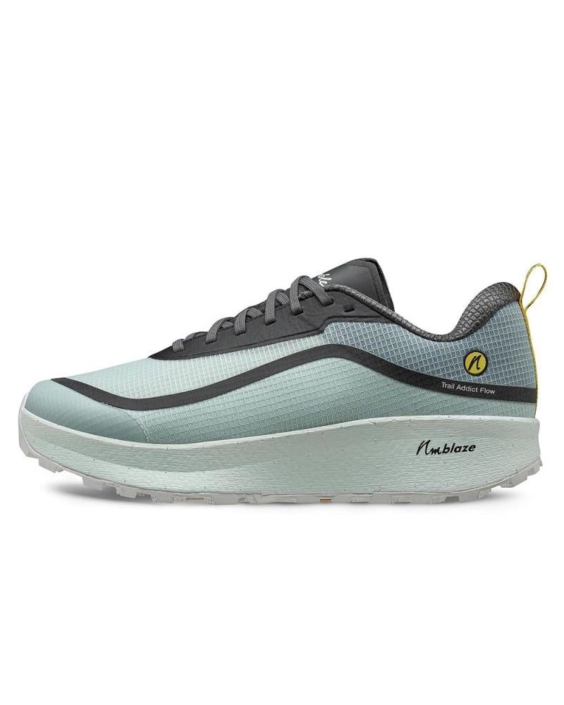Joe Nimble Addict Flow Trail grau/mintgrün Damen Laufschuh