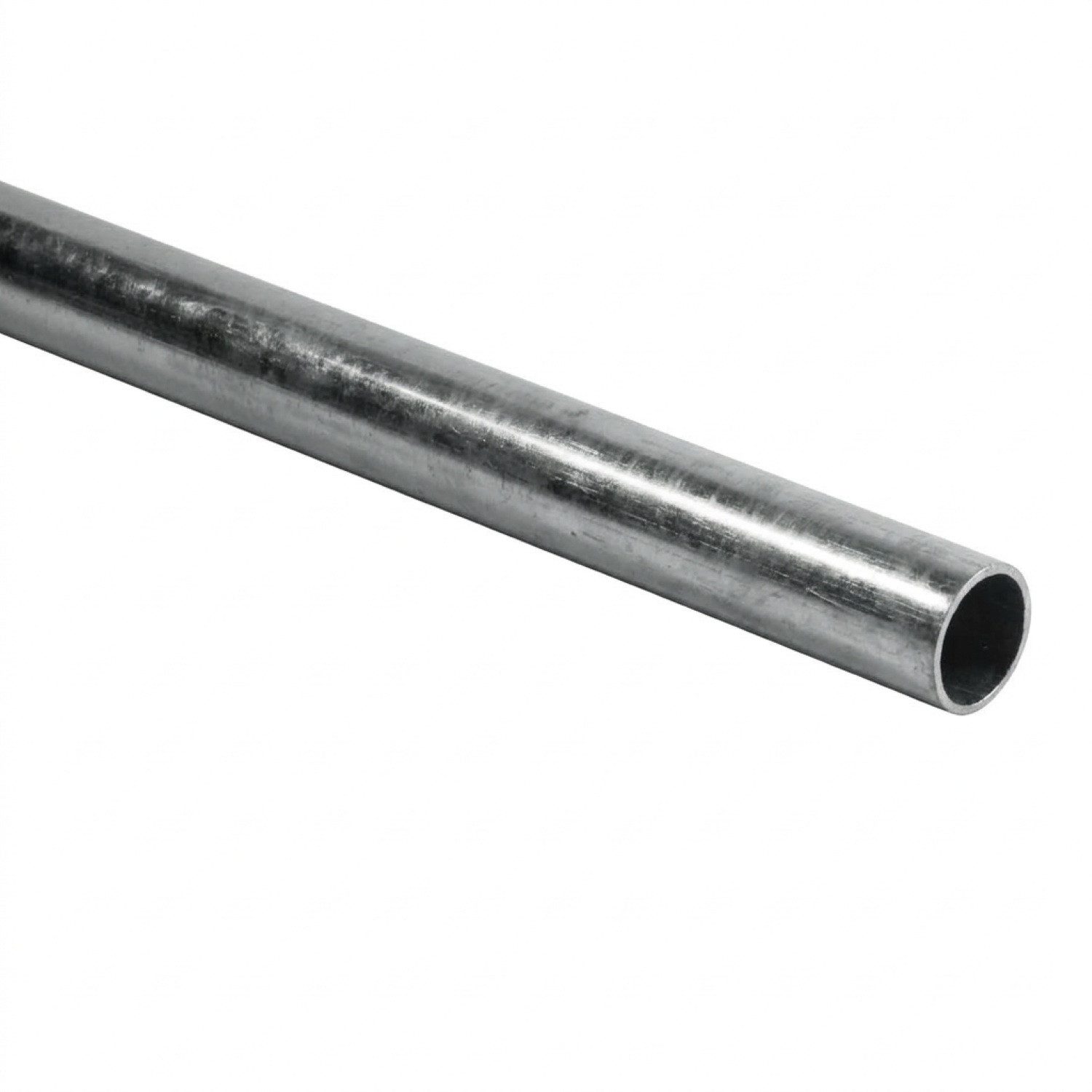 Hama 2m Antennenmast Mast Ø 48mm Satmast Silber SAT-Antenne (für SAT Satellitenschüssel Antenne Spiegel aus feuerverzinktem Stahl)