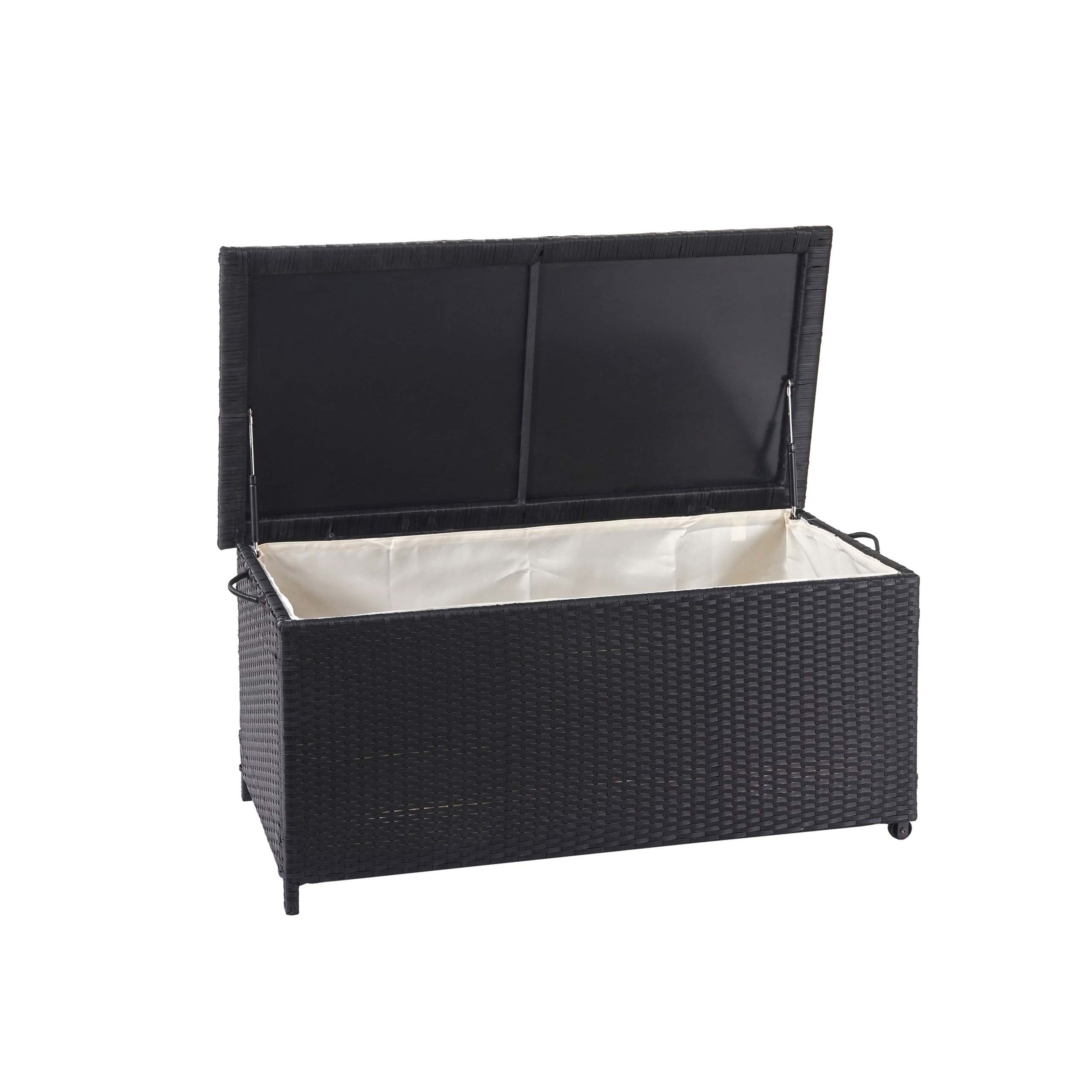 PROREGAL® Gartenbox Poly-Rattan Kissenbox Truhe 170-320L in verschiedenen Ausführungen