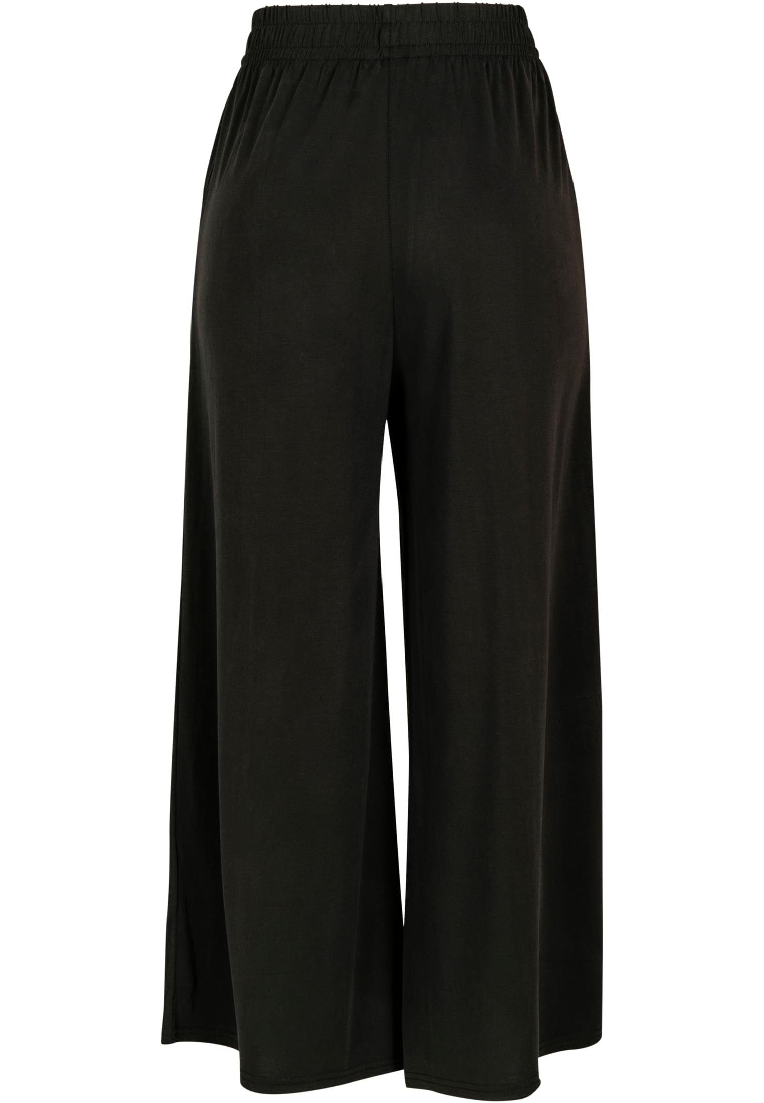 black Damen Jeans Ladies Modal Culotte (1-tlg) URBAN Bequeme CLASSICS