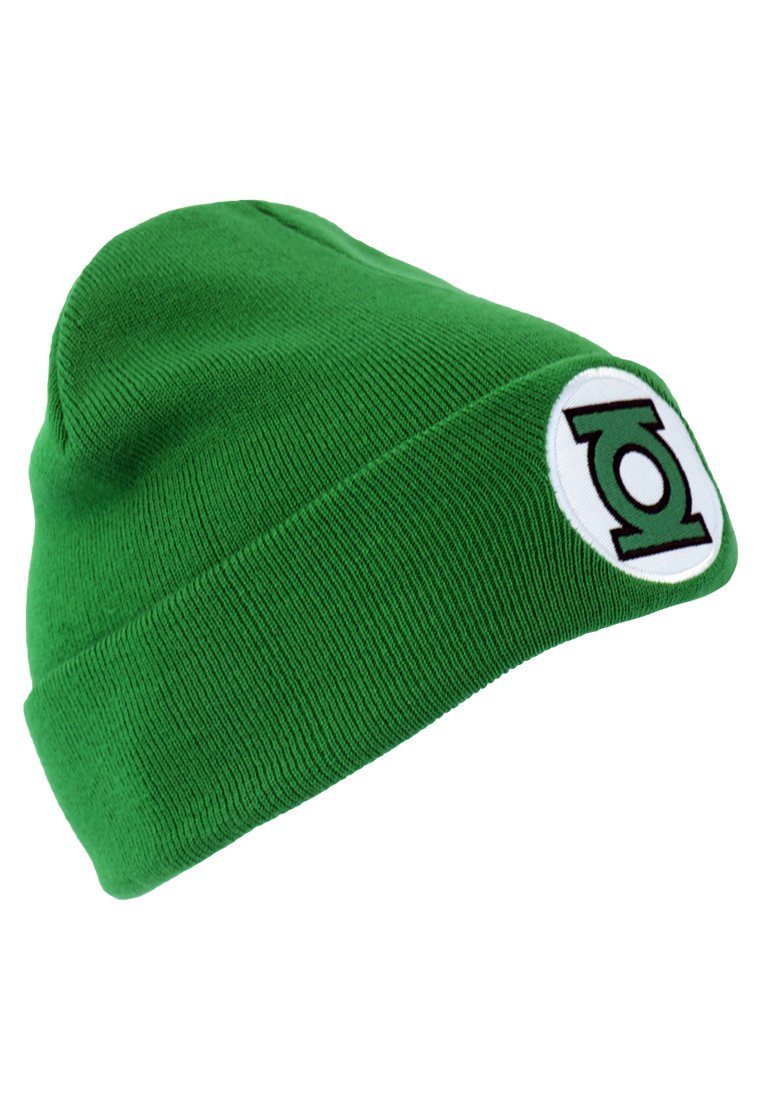 LOGOSHIRT Beanie Green Lantern mit coolem Logo