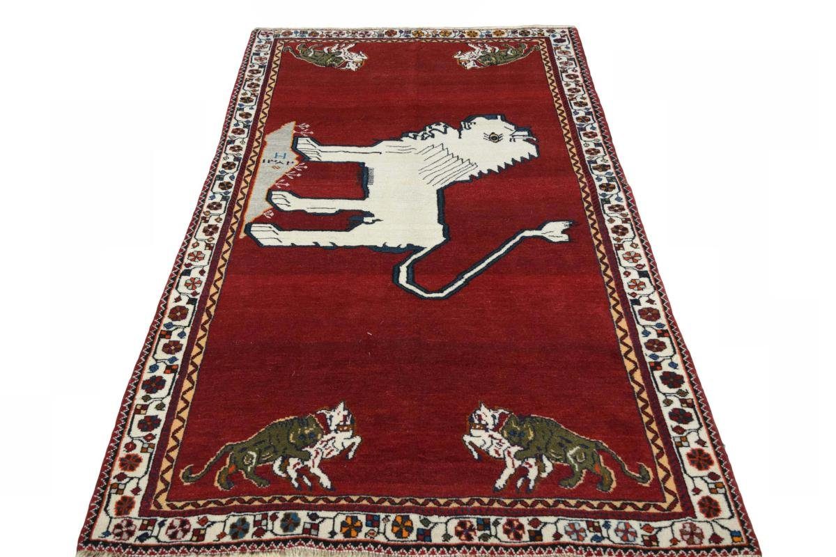 Orientteppich Shiraz Orientteppich Perserteppich, Trading, Höhe: Handgeknüpfter / Nain 119x209 mm rechteckig, 10