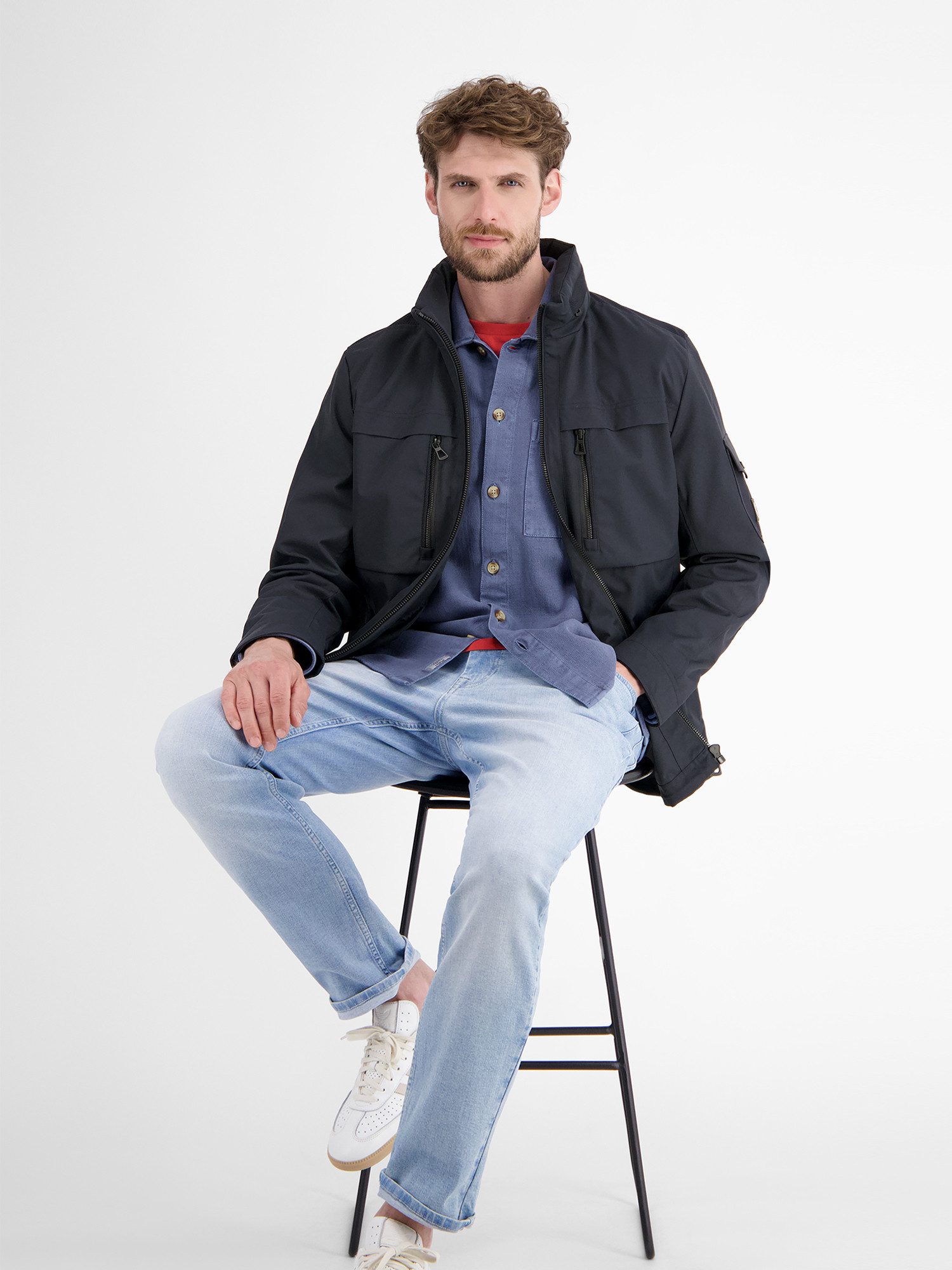 LERROS Outdoorjacke Shell-Blouson mit Kapuze