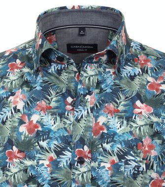 CASAMODA Kurzarmhemd - Freizeithemd mit Print - All Over Print - Hawaiihemd - Casual Fit