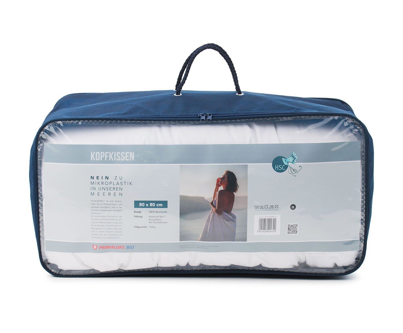 HSC Home-Style-Creation GmbH Microfaserkissen Prima Loft. Bio, Füllung: 100 günstig online kaufen