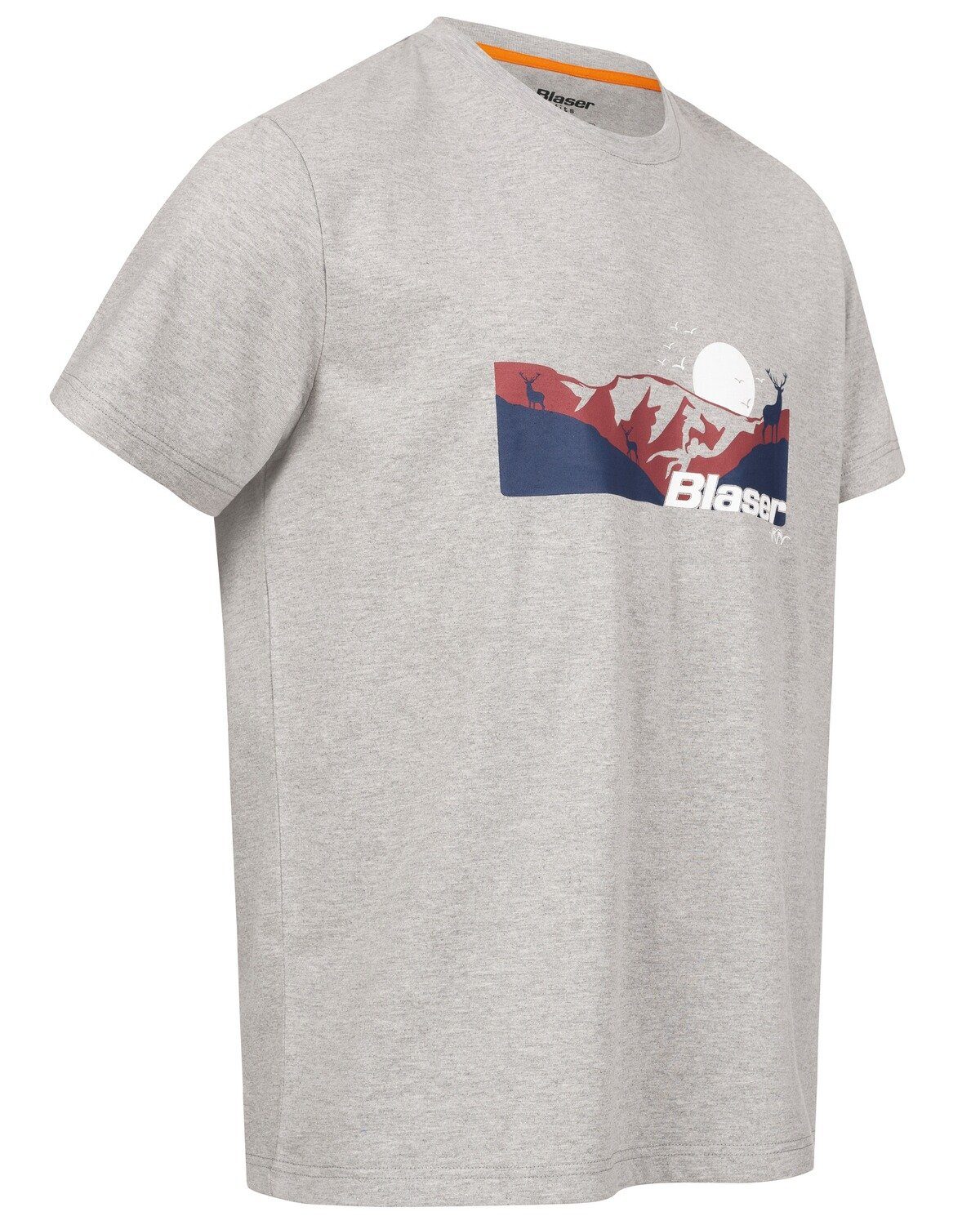 Blaser T-Shirt T-Shirt Allgäu Mountain Print
