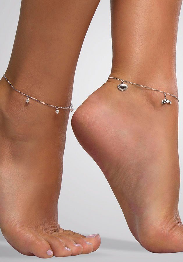 Engelsrufer Fußkette mit Anhänger Engel Bicolor günstig online kaufen