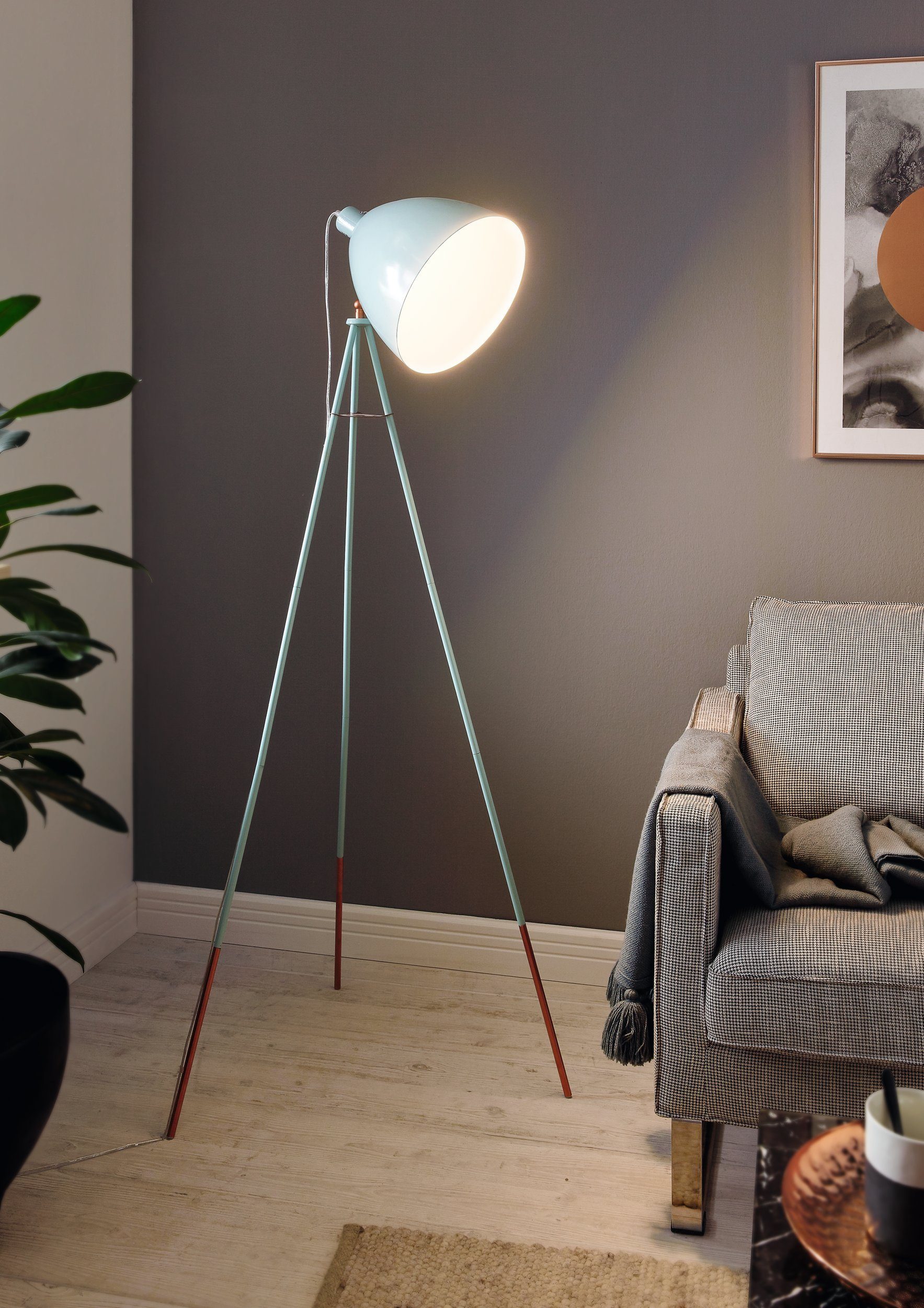 EGLO LED Stehlampe Dundee, Leuchtmittel exklusive, günstig online kaufen