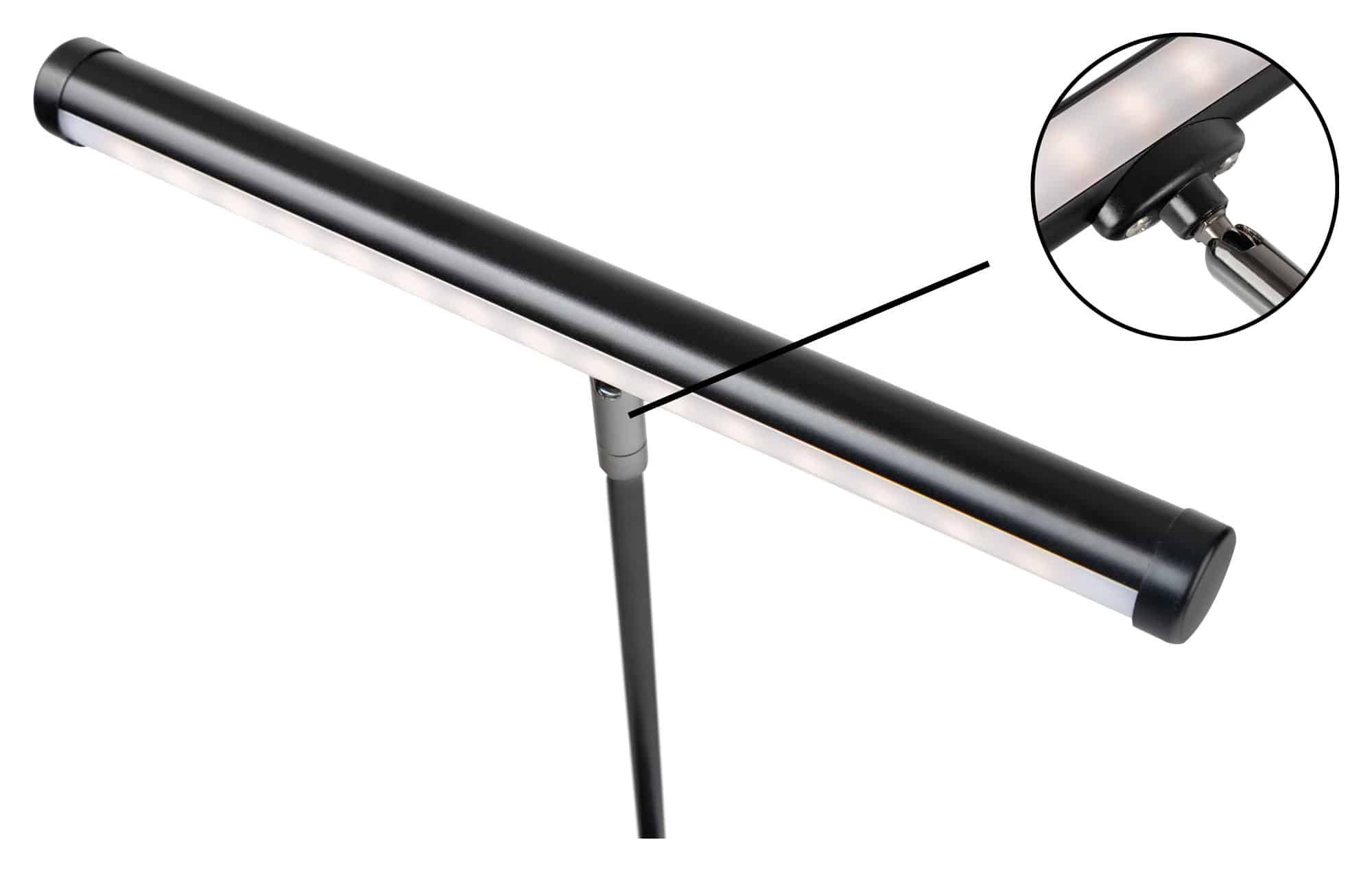 Showlite Digitalpiano PL-1WW LED Klavierleuchte, Klavierlampe mit 15 LEDs - warmweißes Licht in 2 Stufen – Bild 3 von 5