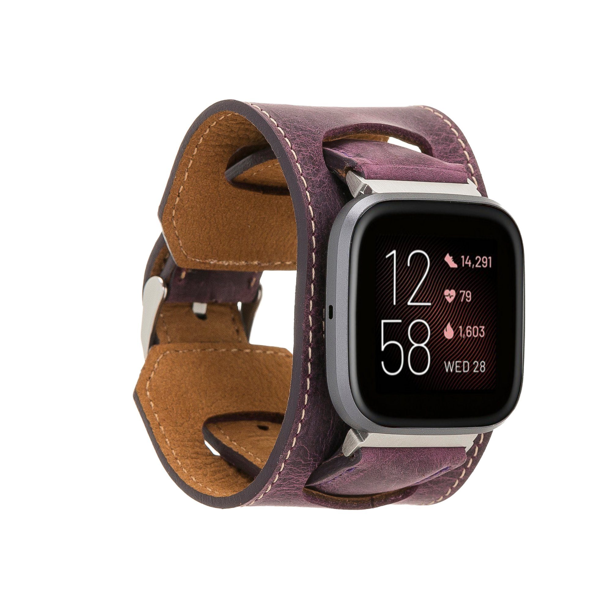 Renna Leather Smartwatch-Armband Fitbit Versa 4 günstig online kaufen