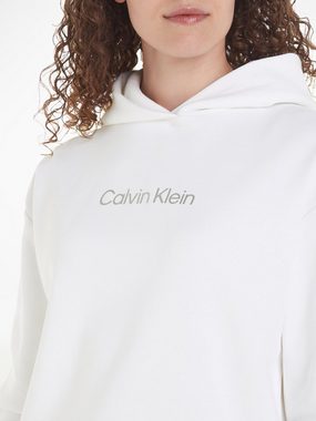 Calvin Klein Kapuzensweatshirt HERO METALLIC LOGO HOODIE mit Calvin Klein Print auf der Brust