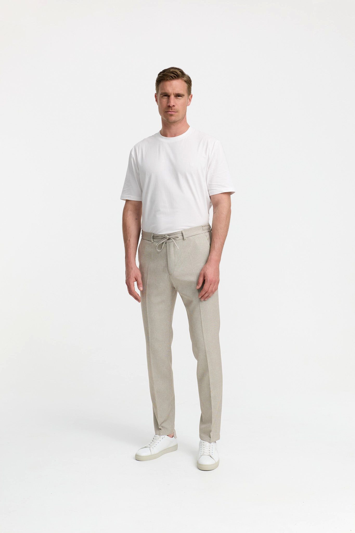 ZUITABLE Anzughose 241212-225 DiSpartaflex SE Lt. Beige, Lt. Beige