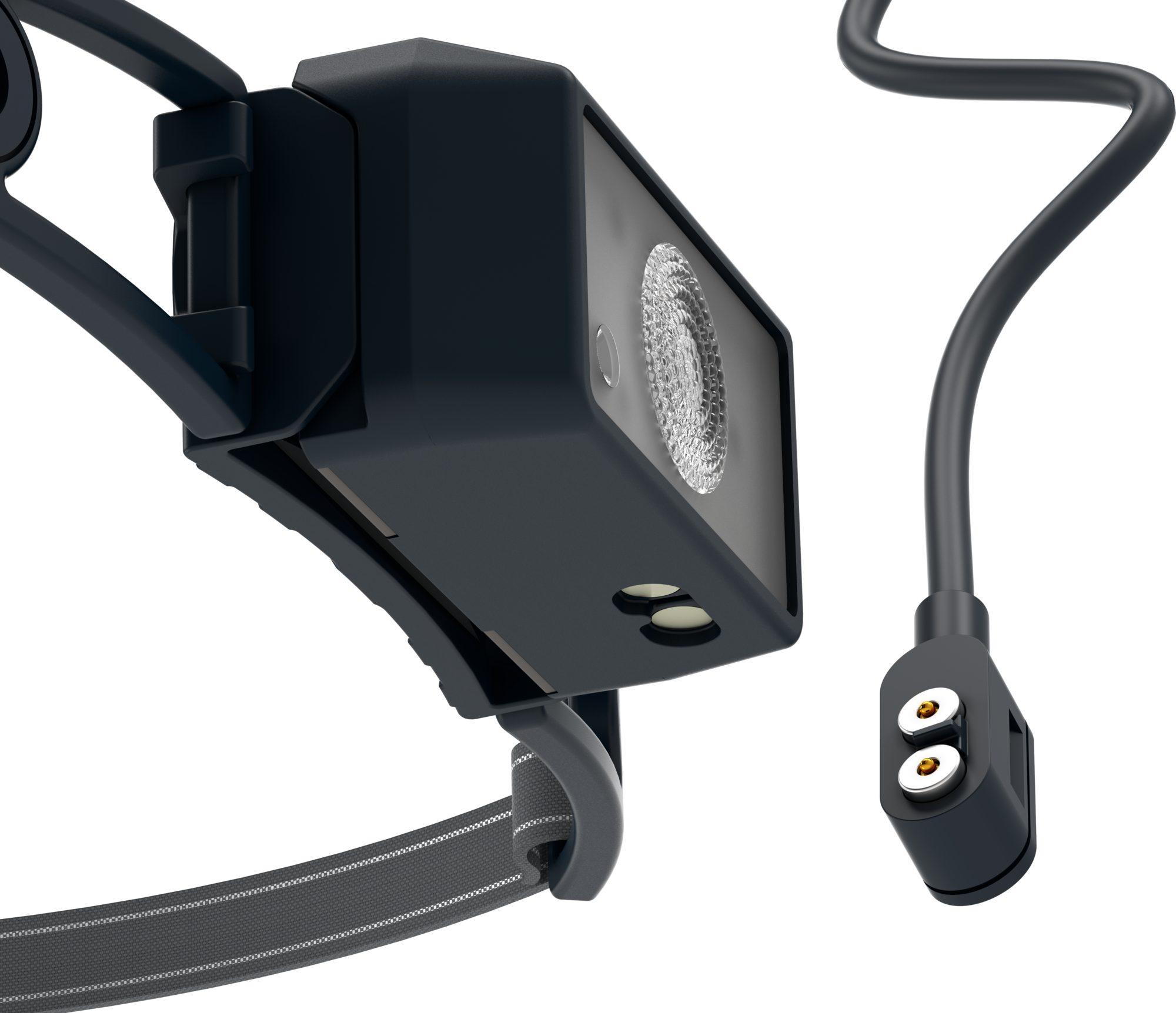 Ledlenser LED Stirnlampe NEO1R Grau, max 250 Lumen, 39g leicht, 80m Leuchtweite, bis 15 Std. Laufzeit, Akku