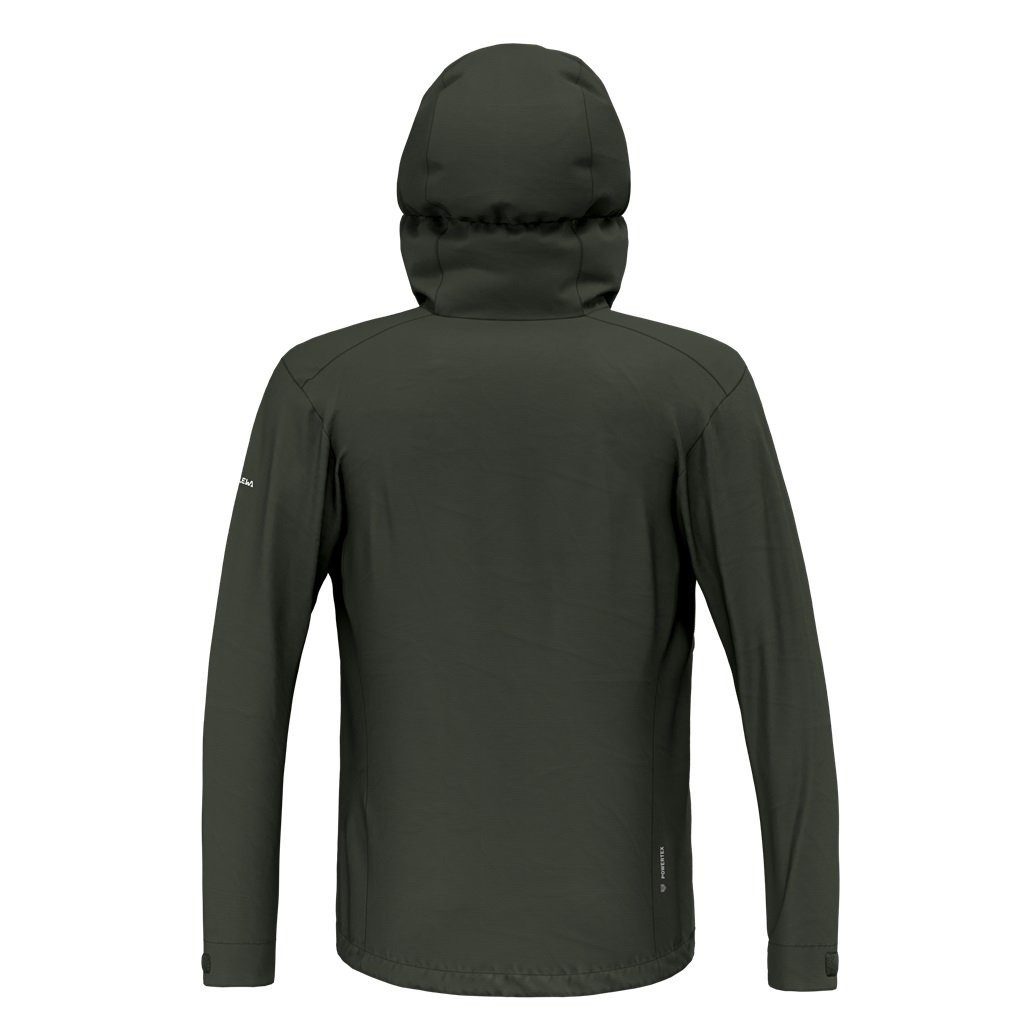 Salewa Funktionsjacke Trekking-Wanderjacke Puez Powertex (2,5-Lagen Hardshelljacke, wind)