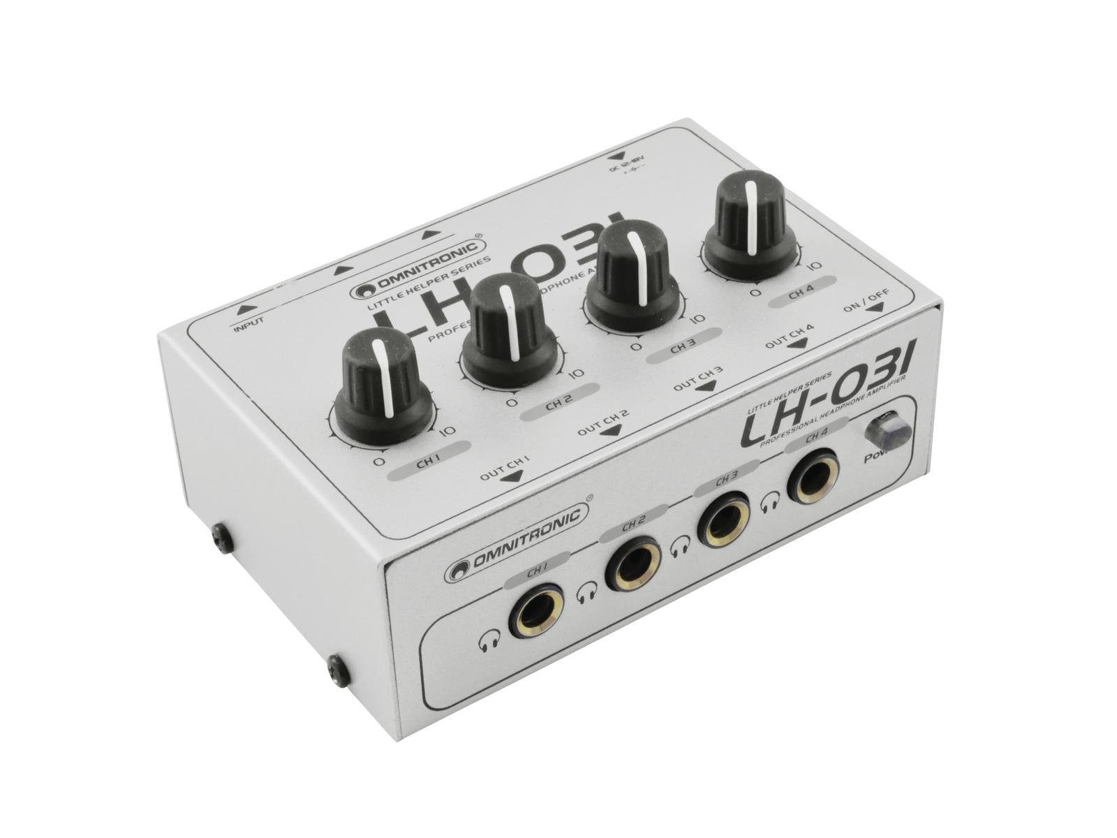 OMNITRONIC LH-031 Kopfhörerverstärker Kopfhörerverstärker