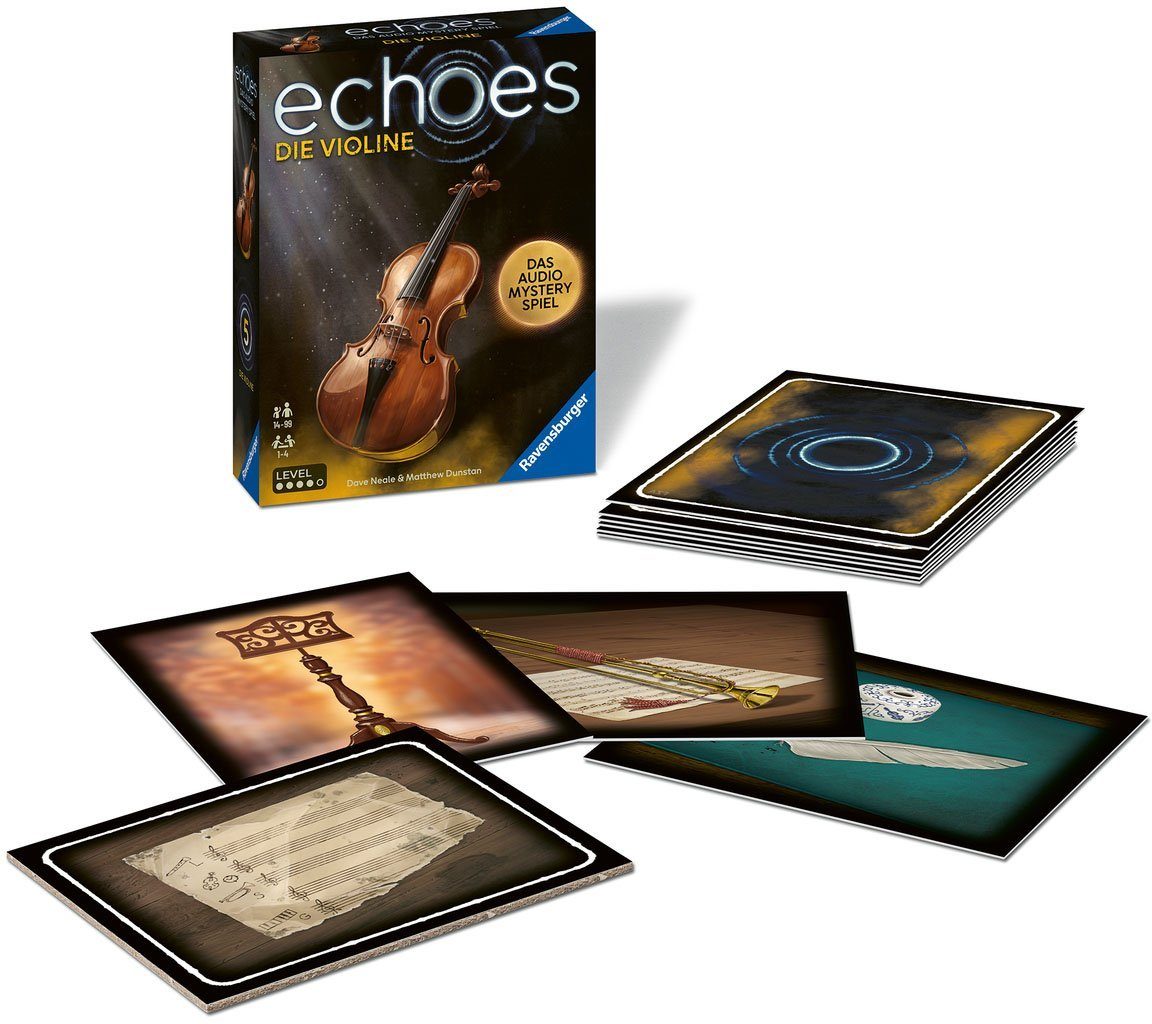 Ravensburger Spiel, Audio Mystery Spiel echoes - Die Violine, Made in Europe, FSC® - schützt Wald - weltweit