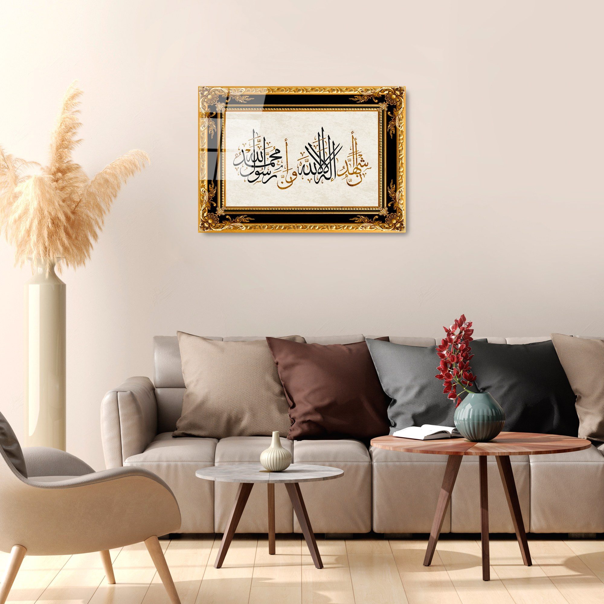 Wallity Leinwandbild 100% TEMPERED GLASS