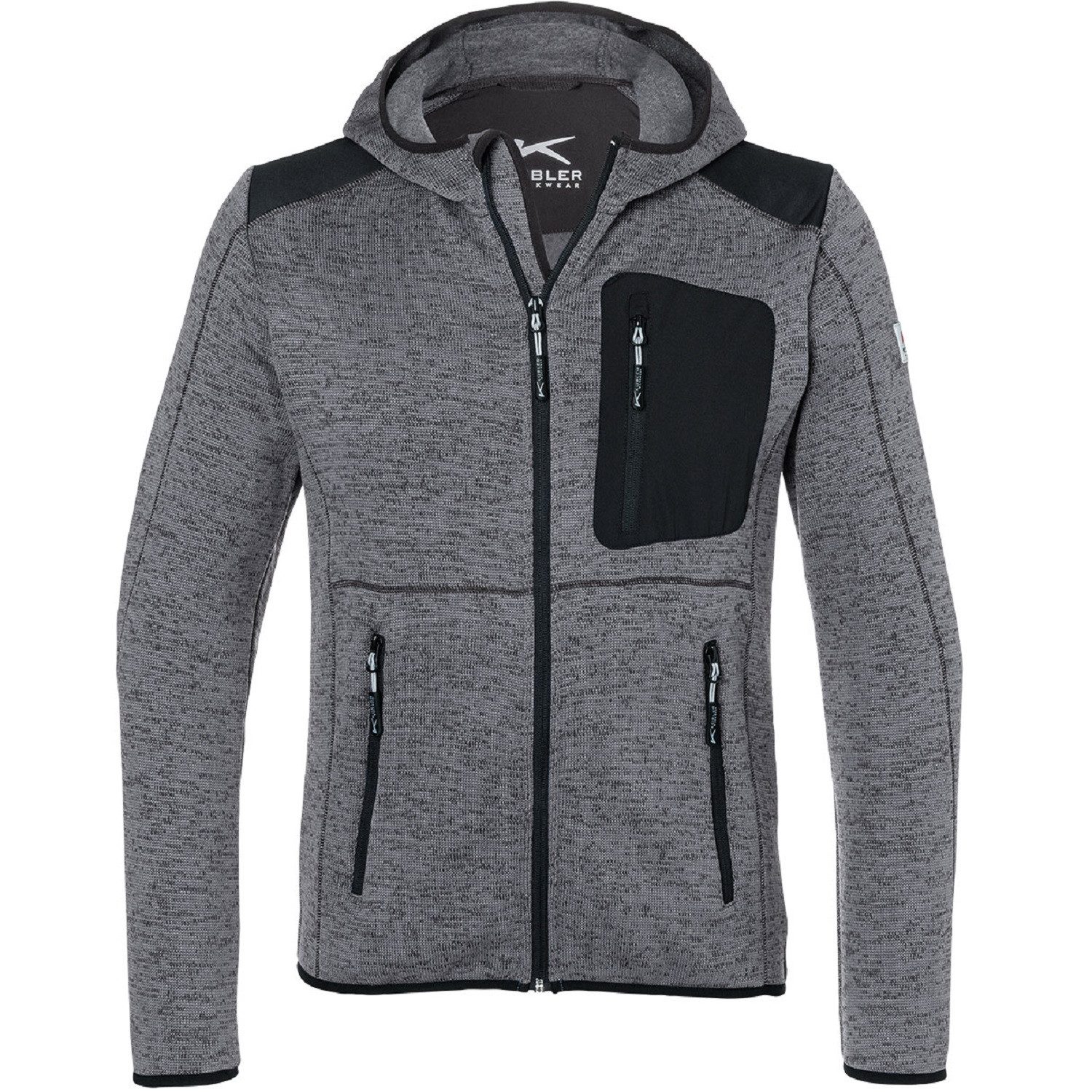 Kübler Fleecejacke Strickjacke "LIGHT" WEATHER