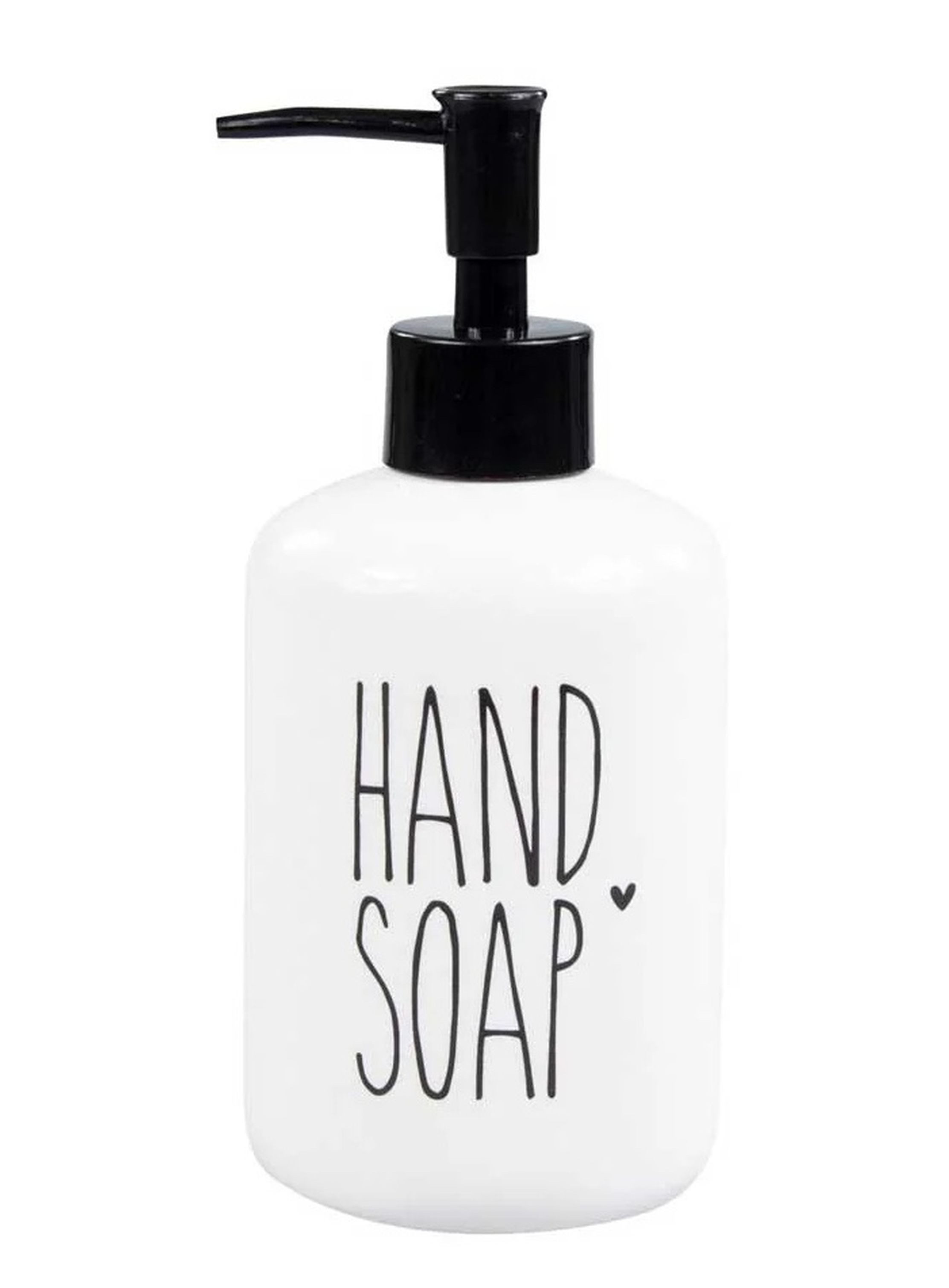 Bastion Collections Seifenspender Bastion Collections - Seifenspender Keramik 350ml Weiß Handsoap