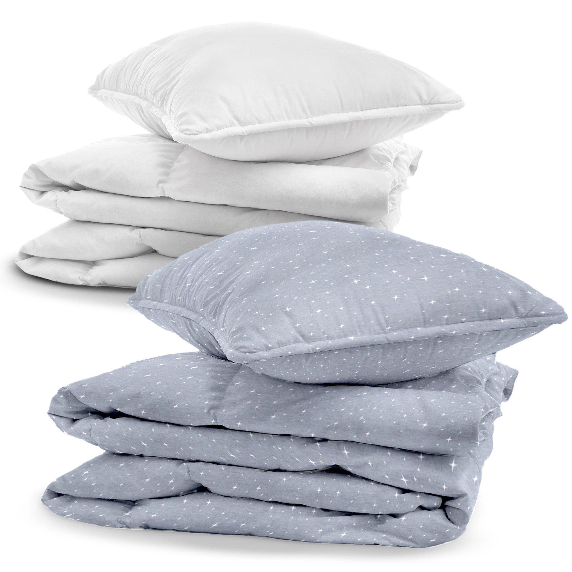Totsy Baby Babybettwäsche Kinderbettwäsche Baumwolle Set mit Decken- und Kissenbezug