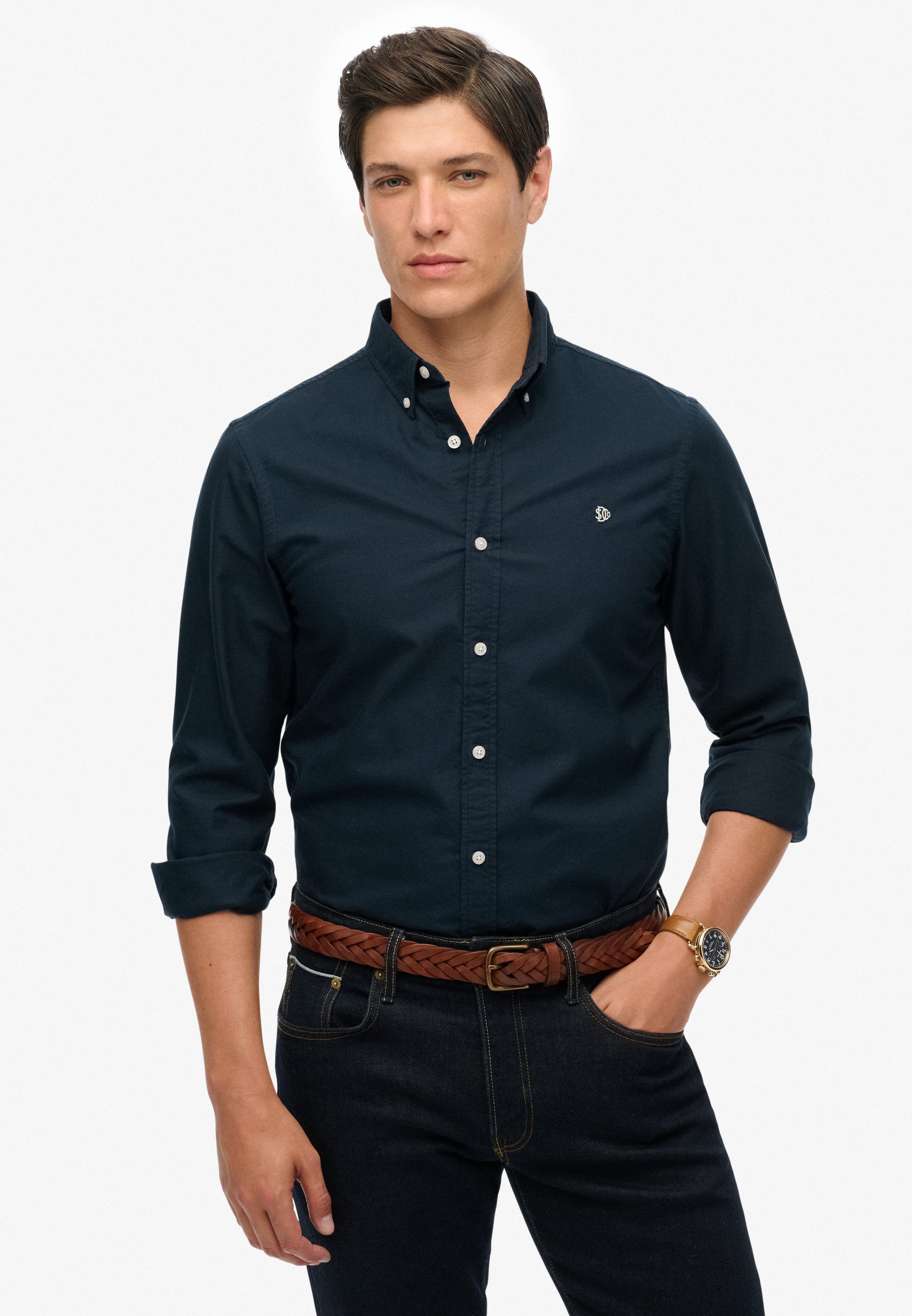 Superdry Langarmhemd CLASSIC OXFORD L/S SHIRT günstig online kaufen