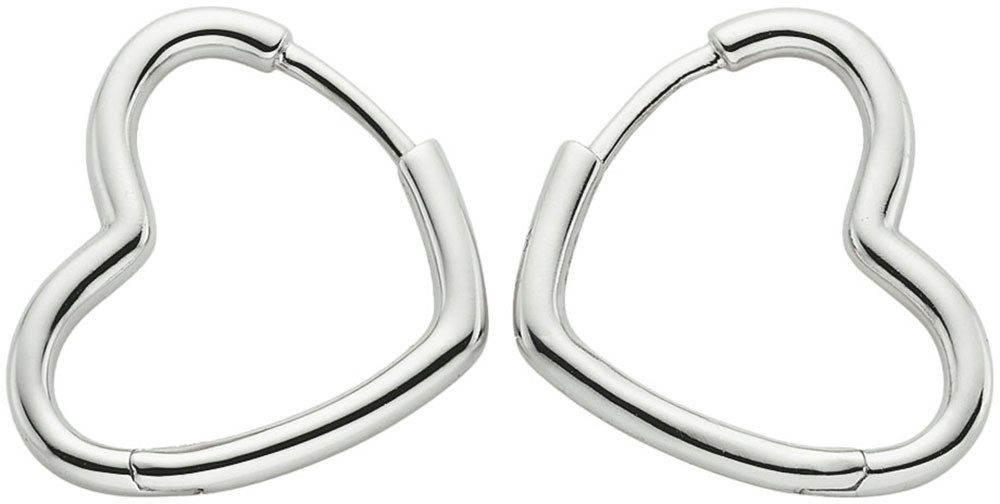 Aniston JEWELRY & WATCHES Paar Creolen Schmuck Geschenk Ohrschmuck Ohrringe Herzform