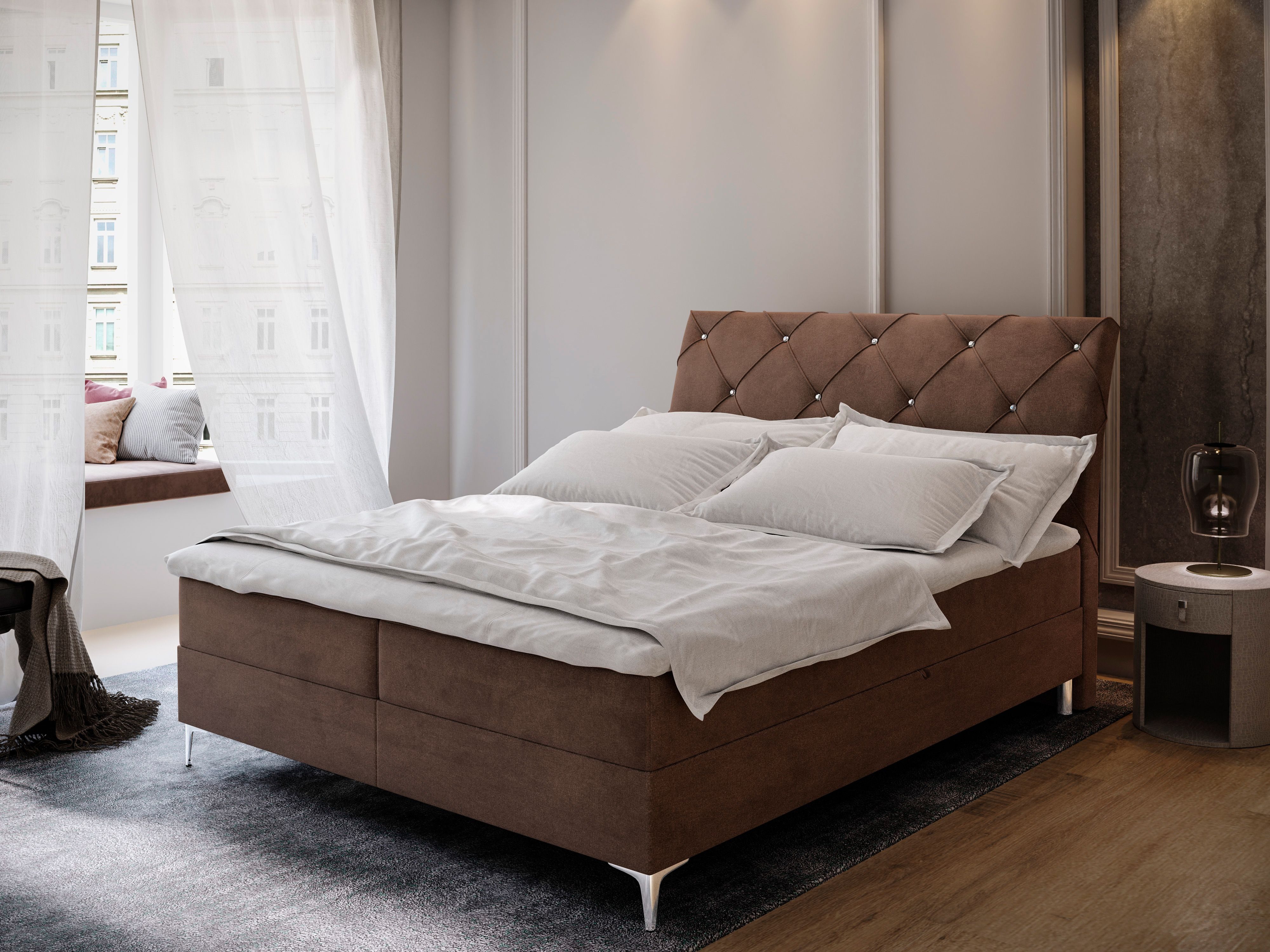 Masseno Boxbett MACON 160x200 cm mit günstig online kaufen