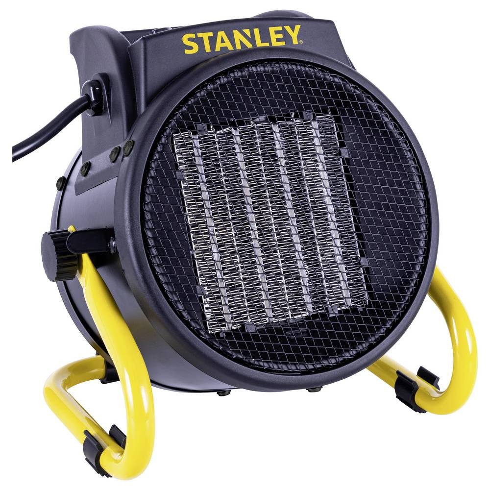 STANLEY Heizgerät SXJH002000E Heizgerät 2000W 20 m² Schwarz/Gelb