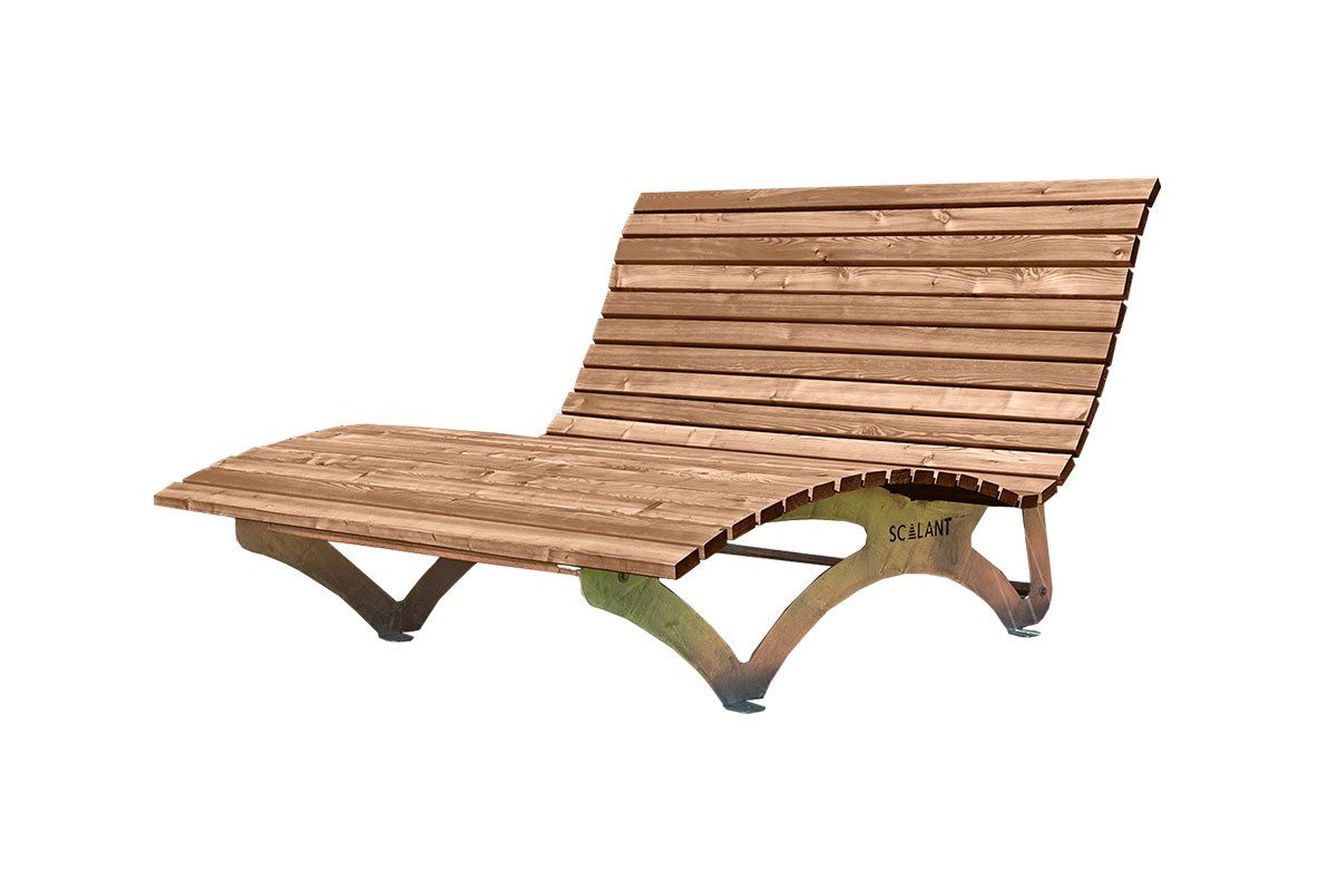 Scalant Gartenliege Waldsofa Classic, mit Auflage günstig online kaufen