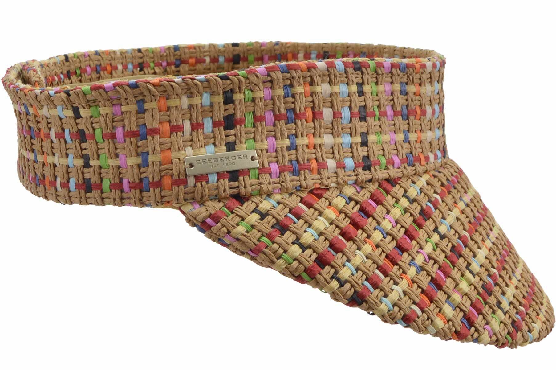 Seeberger Visor Strohstoff Schirm 55692-0