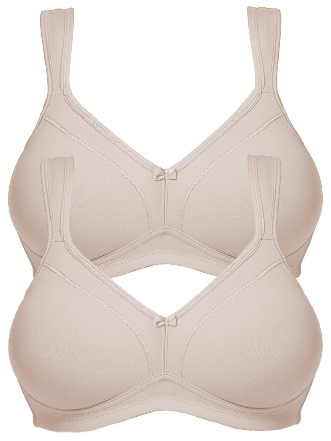 Set: Soft-BH 2er Pack BH ohne Bügel Topsy