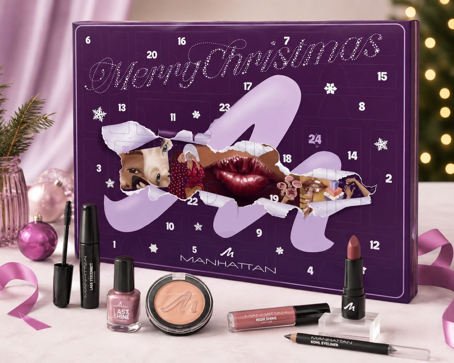 MANHATTAN Kosmetik-Adventskalender Adventskalender MERRY CHRISTMAS 2025