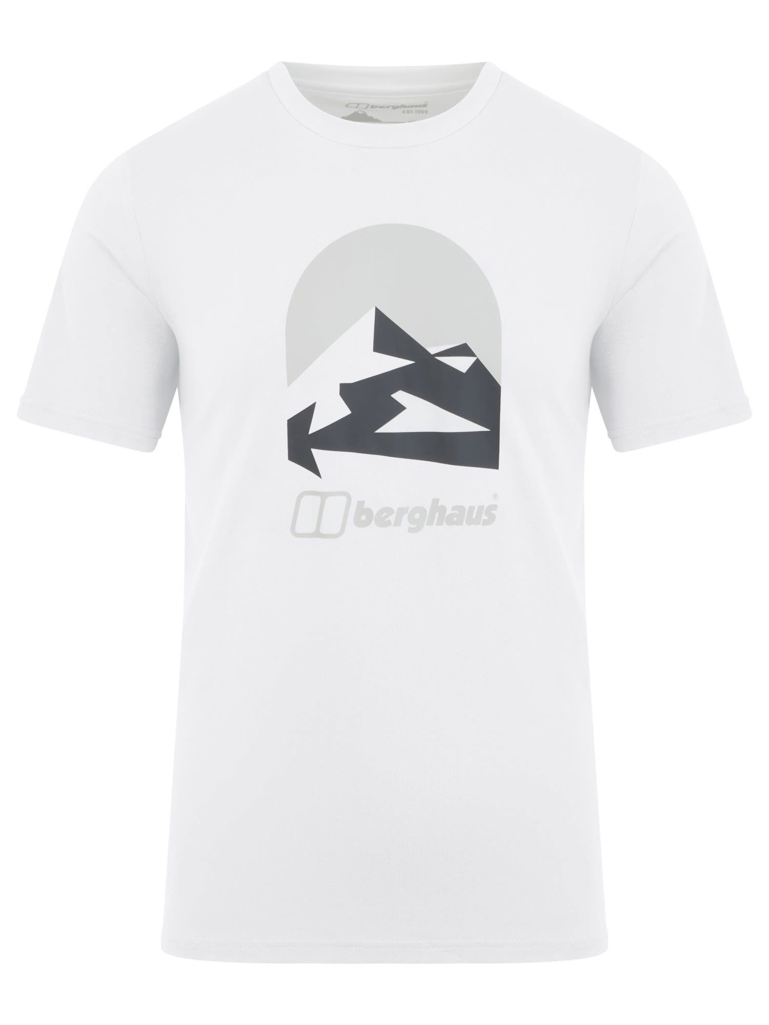 Berghaus T-Shirt Berghaus M Edale Mountain T Shirt Herren Pure White