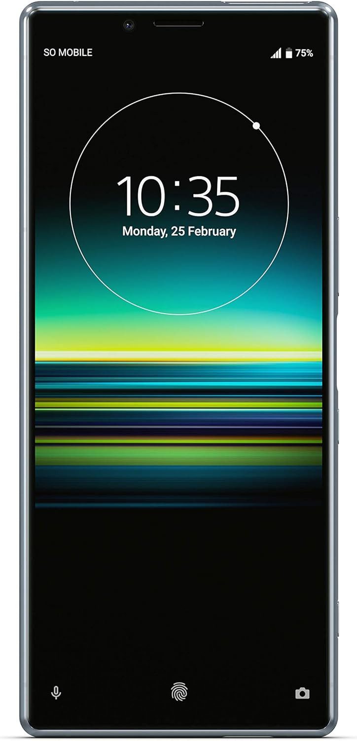 Sony Xperia 1 (J8110) Smartphone (16,51 cm/6,5 Zoll, 12 MP Kamera, Eindrucksvolles 6,5” CinemaWide™ 4K HDR OLED Display)