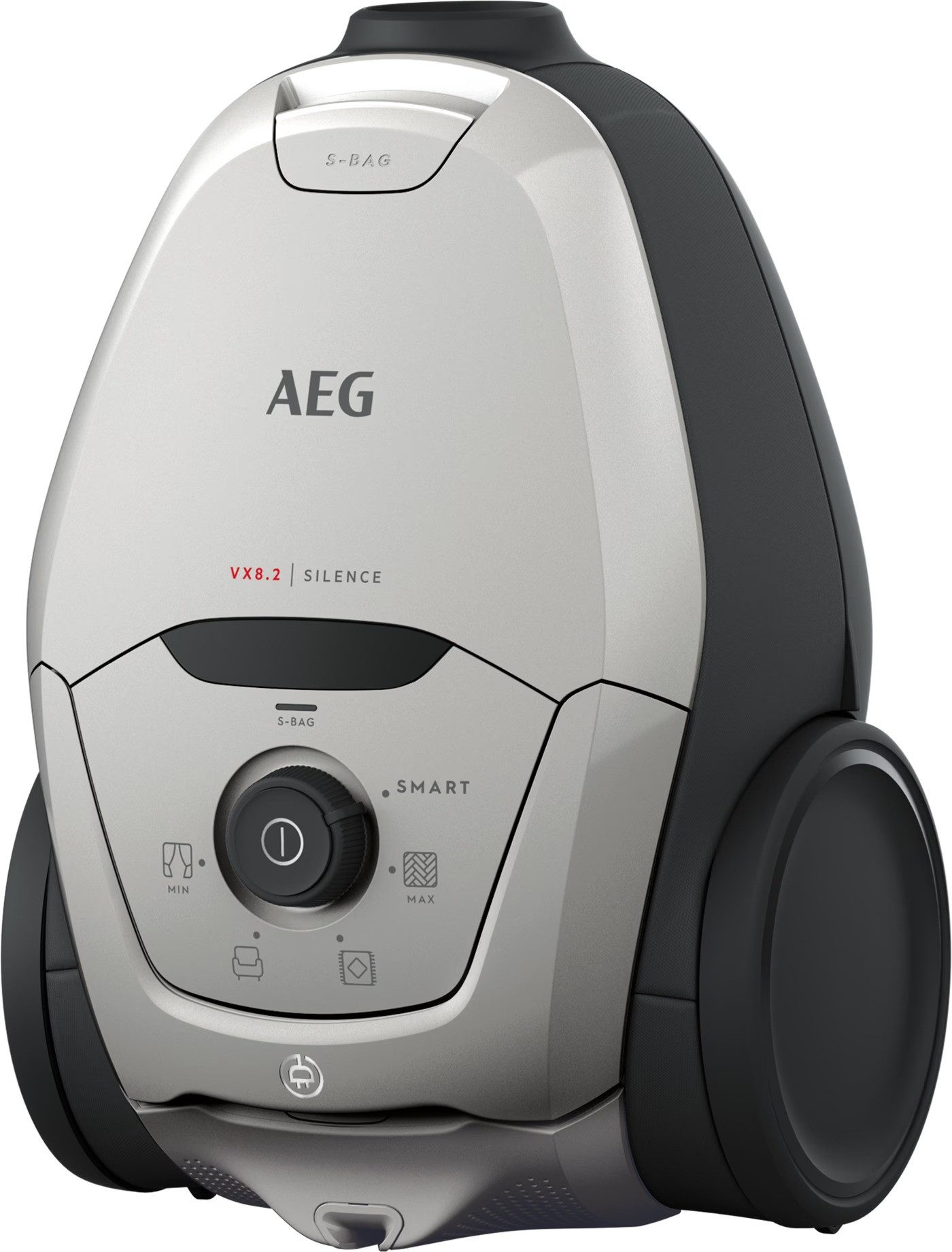 AEG Bodenstaubsauger VX8 Bagged Vacuum Cleaner, 600 W, Staubbeutel, Beutelstaubsauger leise SmartMode starke Saugleistung 3,5l
