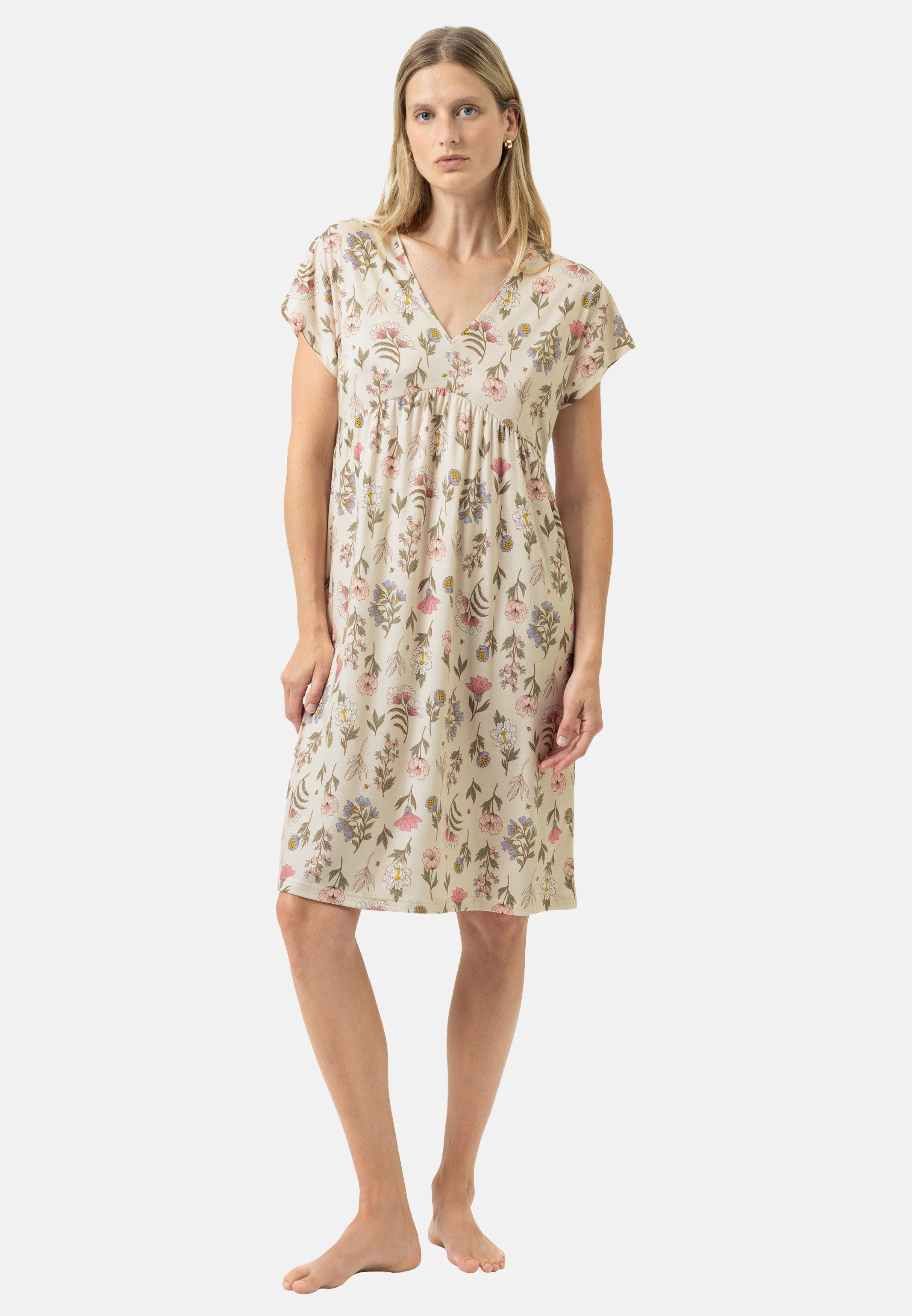 Mey Nachthemd Botanic (1-tlg) Nachthemd - Baumwolle - Atmungsaktiv