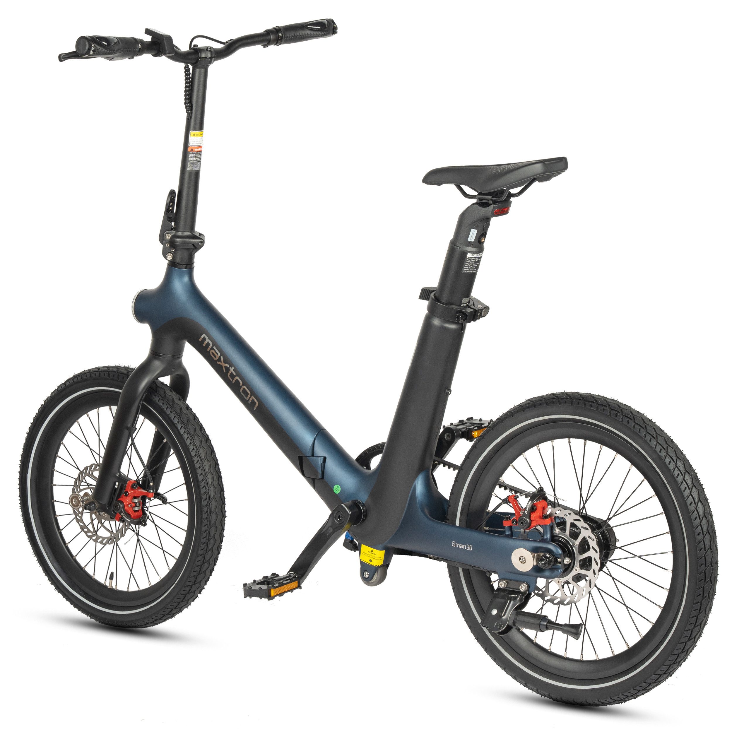 Maxtron E-Bike Cityrad Smart 30 Urban, Heckmotor, 345 Wh, E-Klapprad kompakt und flexibel für Stadt & Reise – Bild 5 von 5