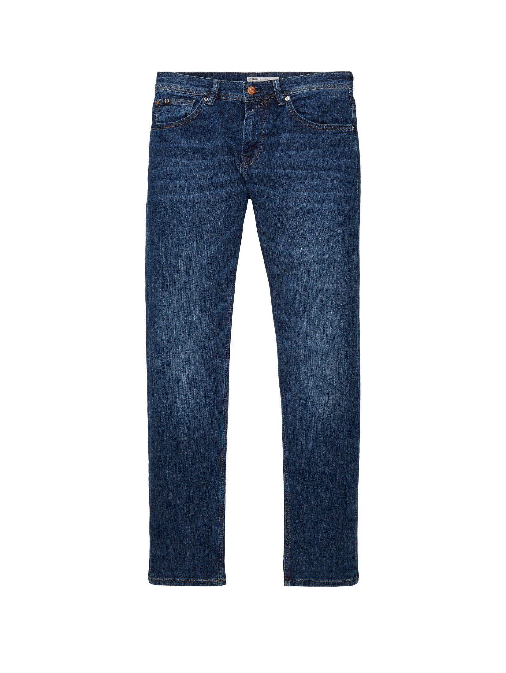 TOM TAILOR Denim Straight-Jeans Jeanshosen TTAEDAN STRAIGHT Jeans