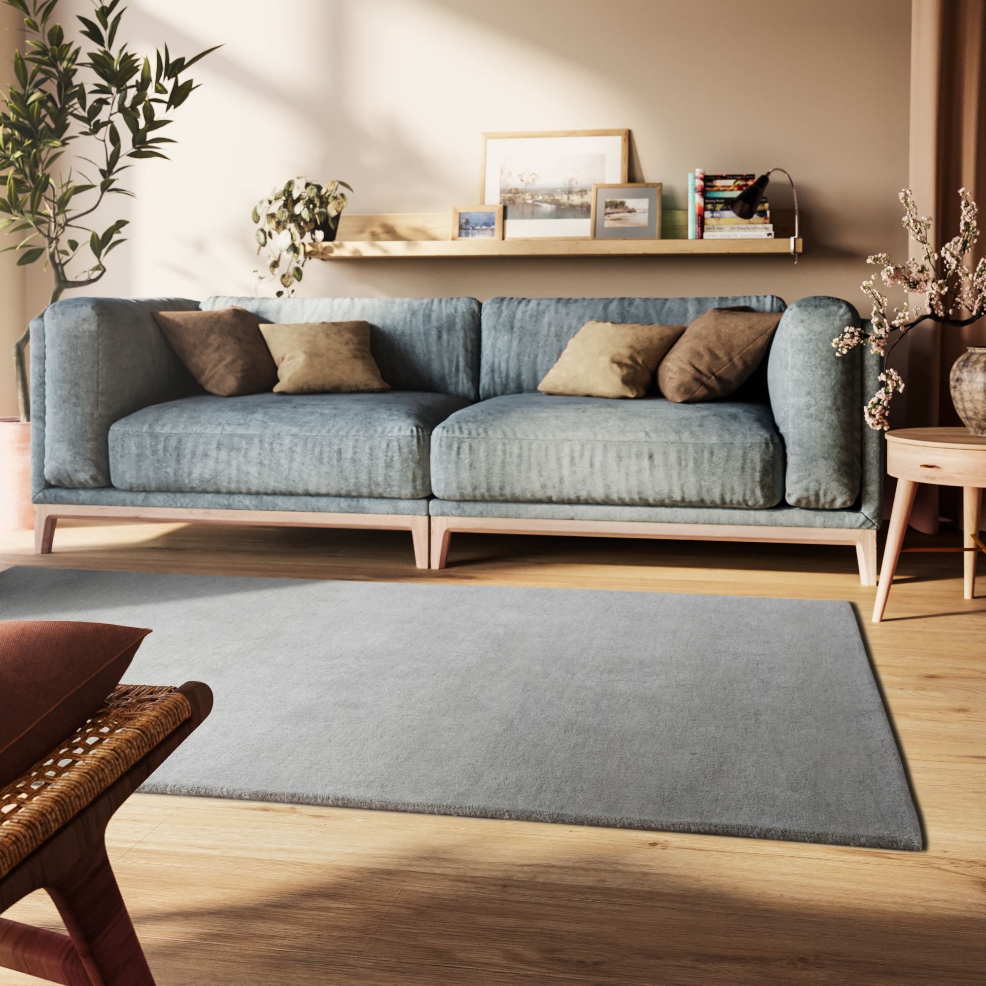 Steffensmeier Wollteppich Sowana, Rechteckig, Gabbeh, 100 % Schurwolle günstig online kaufen