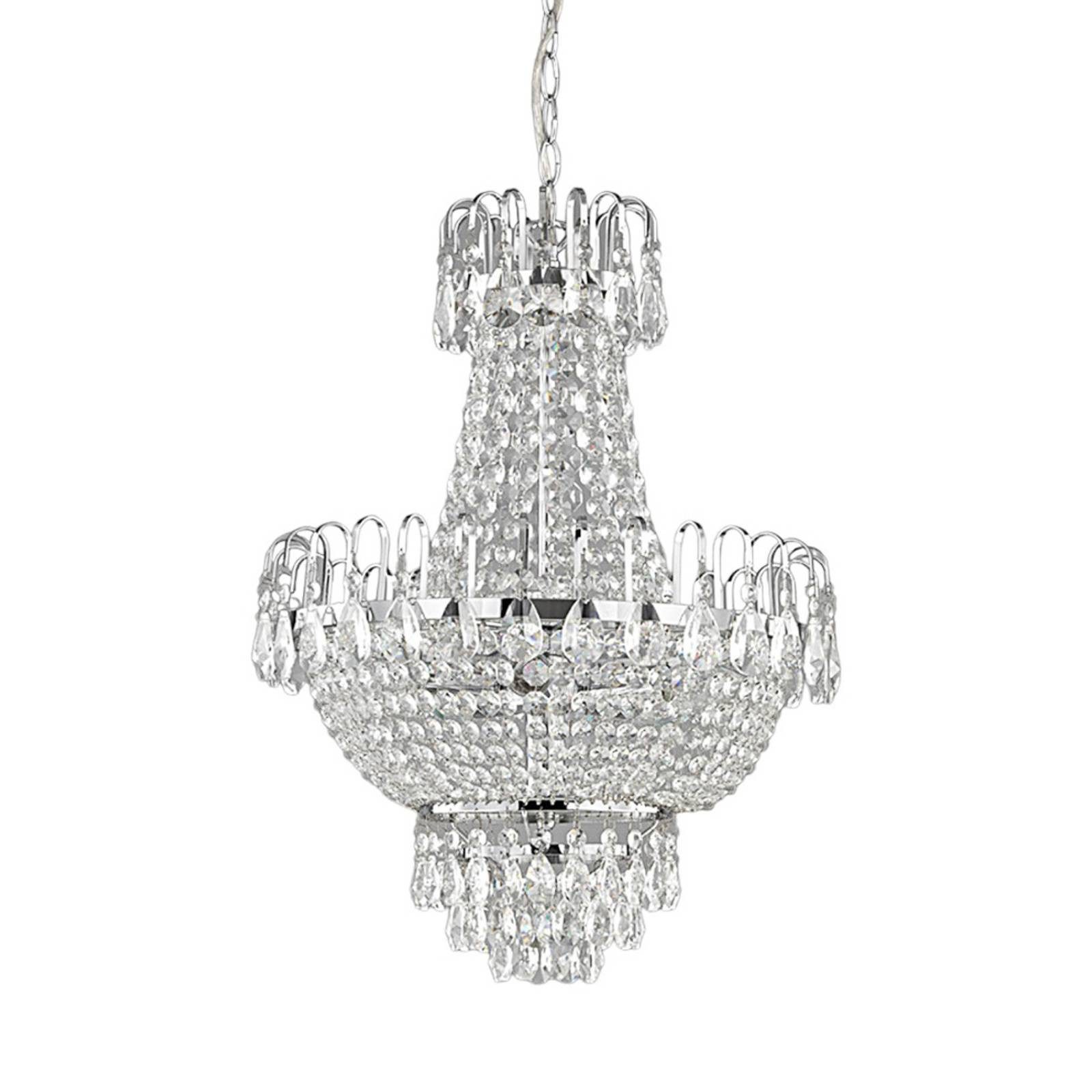 Lindby Люстры Casparia, Transparent IP20, 5 x 40 W