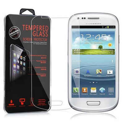 Cadorabo Schutzfolie Samsung Galaxy S3 MINI, (Samsung Galaxy S3 MINI, 1-St), Schutzglas Panzer Folie (Tempered) Display-Schutzglas mit 3D Touch