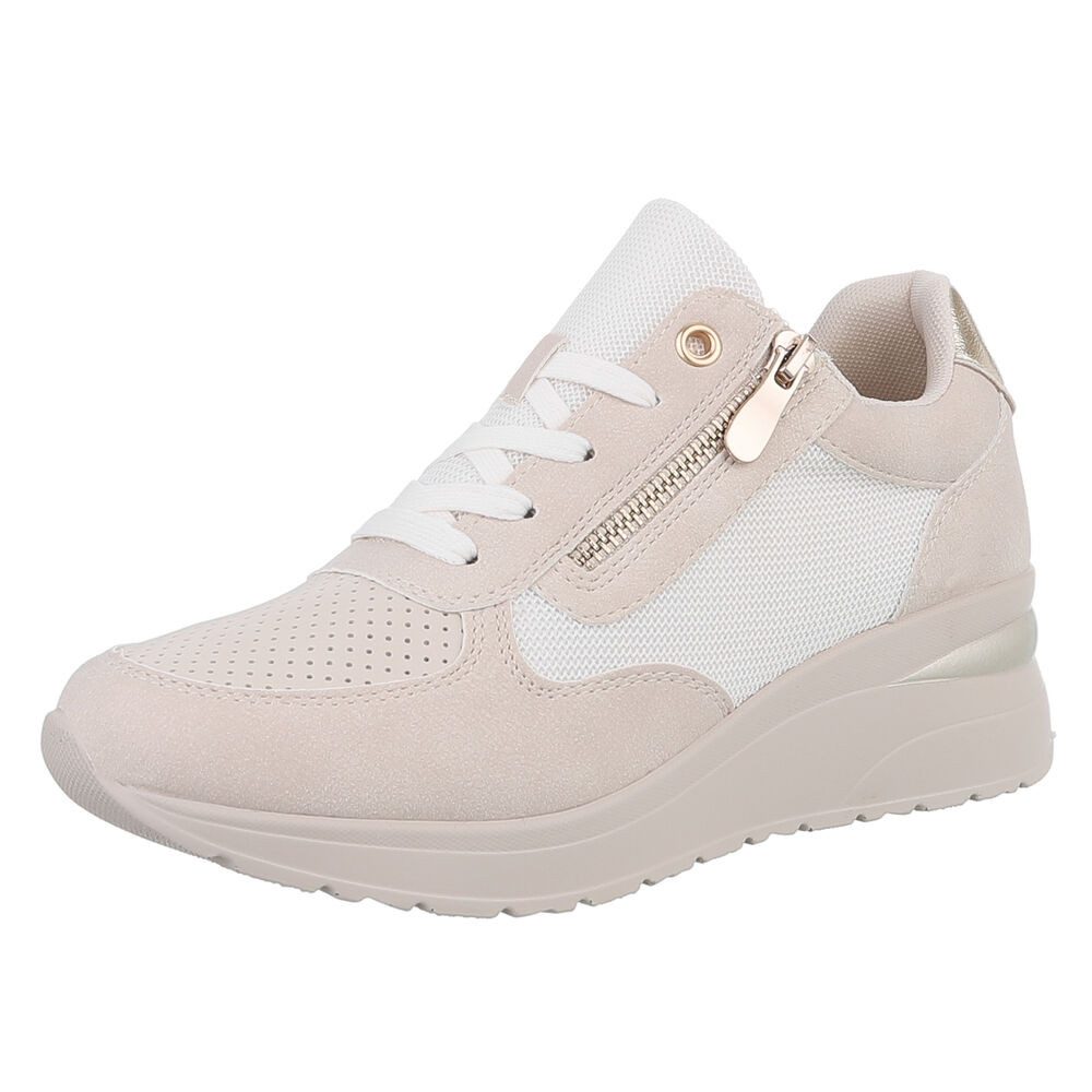 Ital-Design Damen Low-Top Freizeit Sneaker (88671828) Keilabsatz/Wedge Snea günstig online kaufen