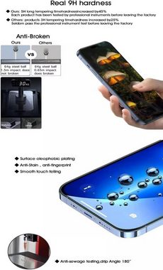 OLi Handyhülle Clear Silikon & 3X Panzer Glas für iPhone 14 Pro Max mit Kamera Schutz 6,7 Zoll, Stoßfeste TPU Silikon & Displayschutz Glas 9H