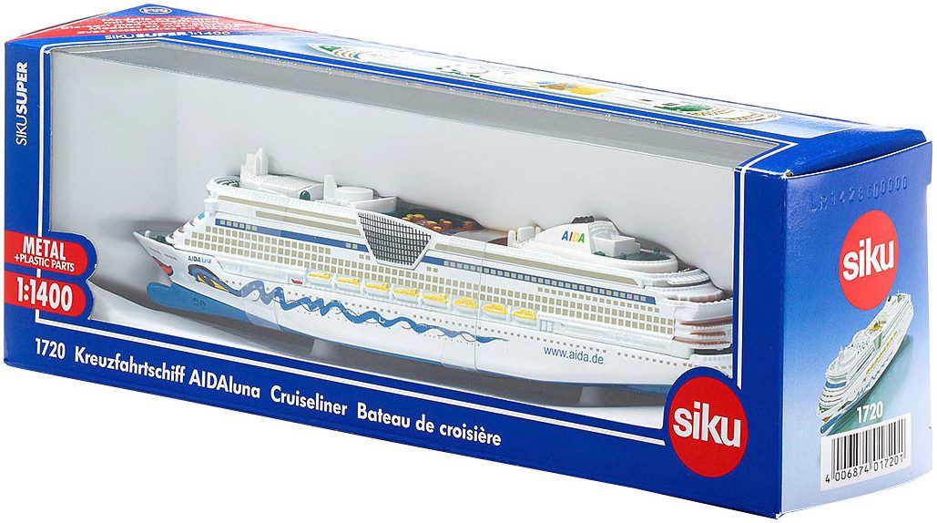 Siku Spielzeug-Schiff SIKU Super, Kreuzfahrtschiff AIDAluna (1720) günstig online kaufen