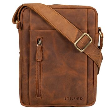 STILORD Schultertasche "Irving" Vintage Leder Tasche Klein