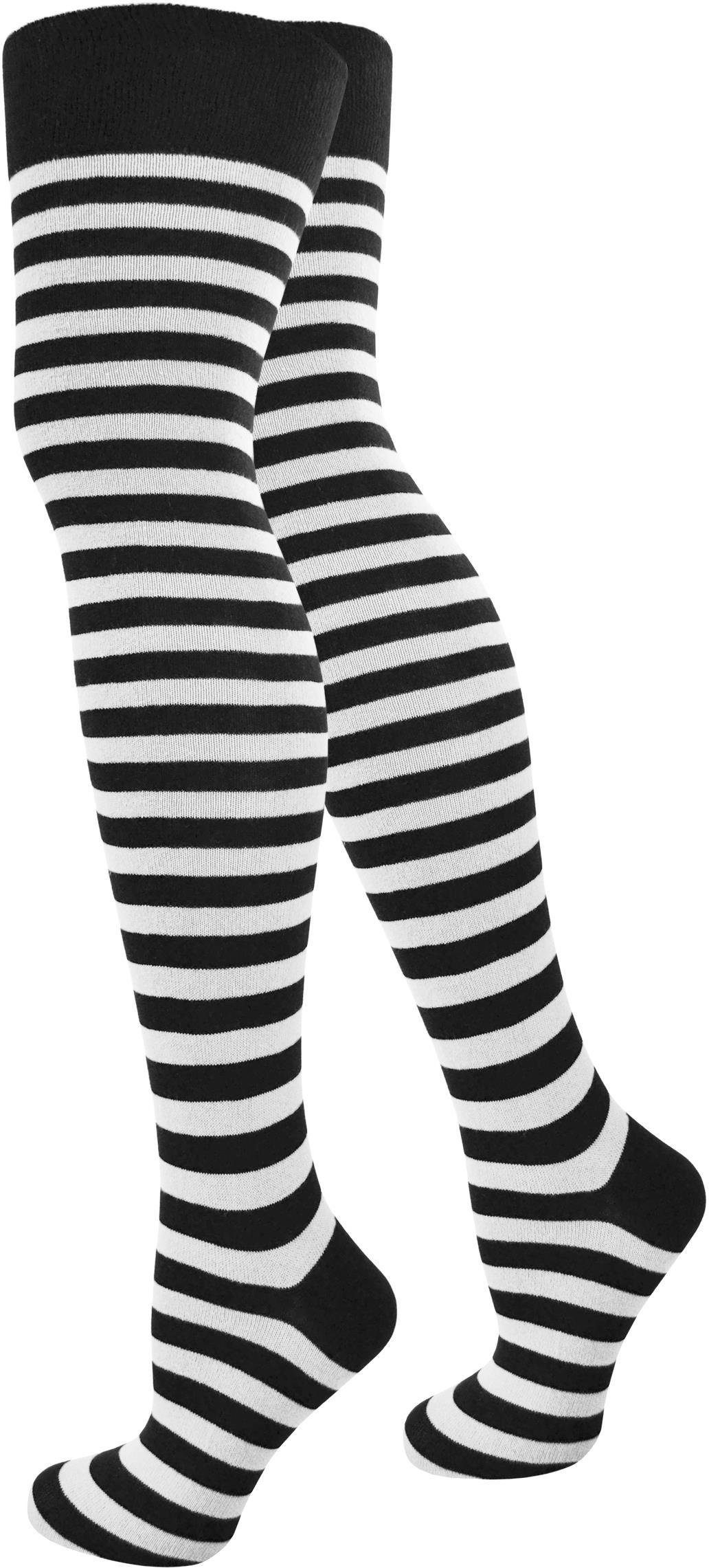 normani Overknees Overknees schmale Ringel weicher Piquebund günstig online kaufen