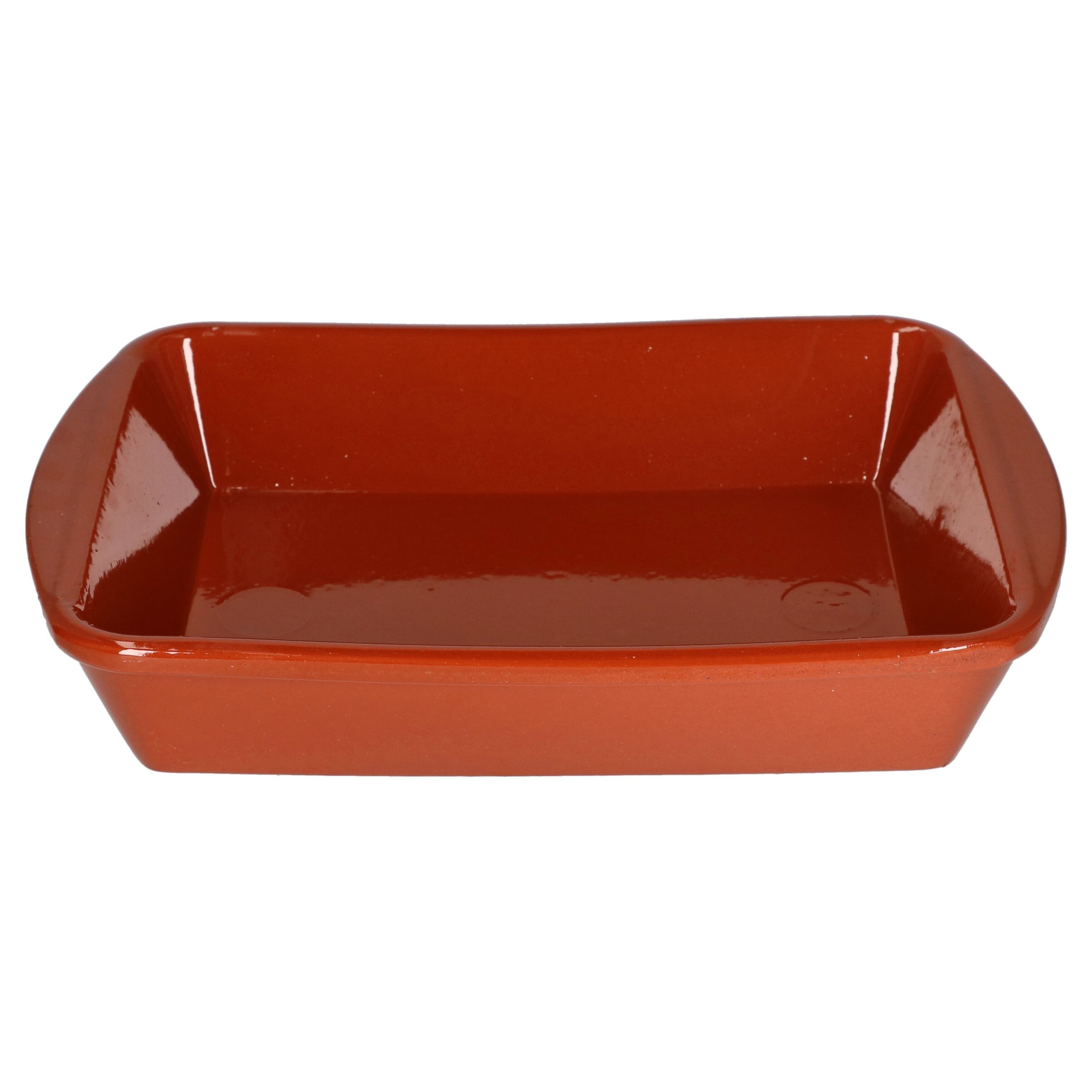 MamboCat Auflaufform Ton-Auflaufform ECKI L 1L 28,5x19cm Backform Kuchen Airfryer Lasagne, Steingut – Bild 3 von 5